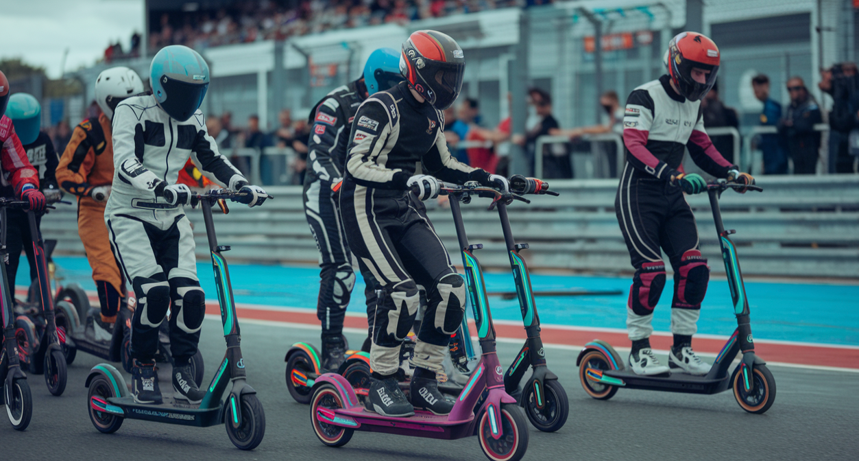 electric scooter racing
