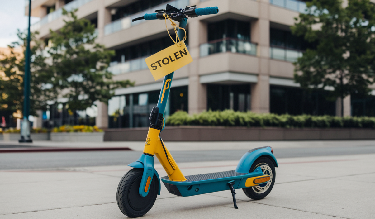 Electric Scooter Stolen? Here's What To Do & How to Prevent It