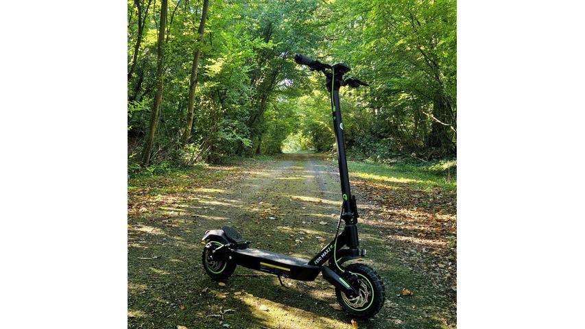 electric scooter uphill