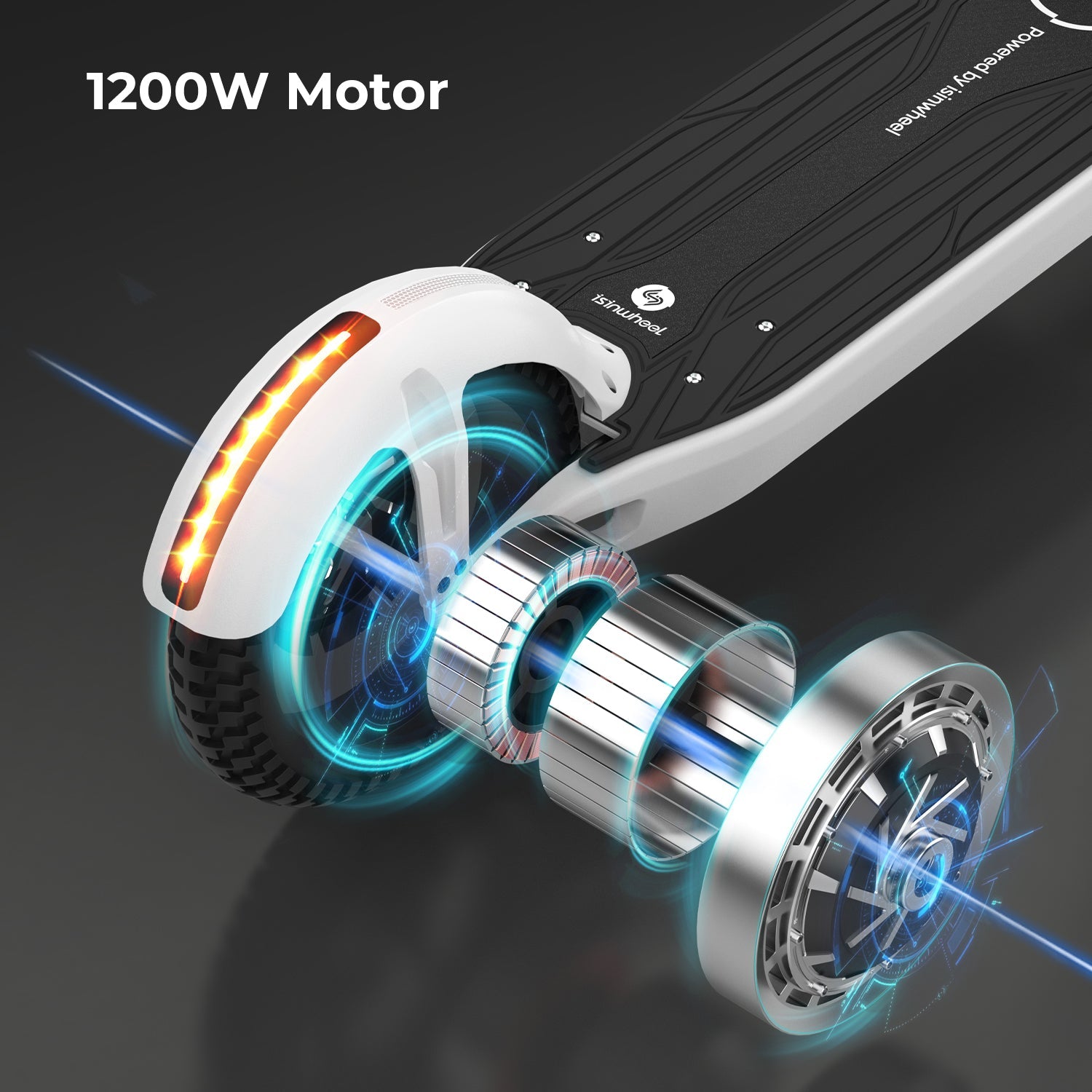 isinwheel X3 Pro Commuting Electric Scooter 1200W