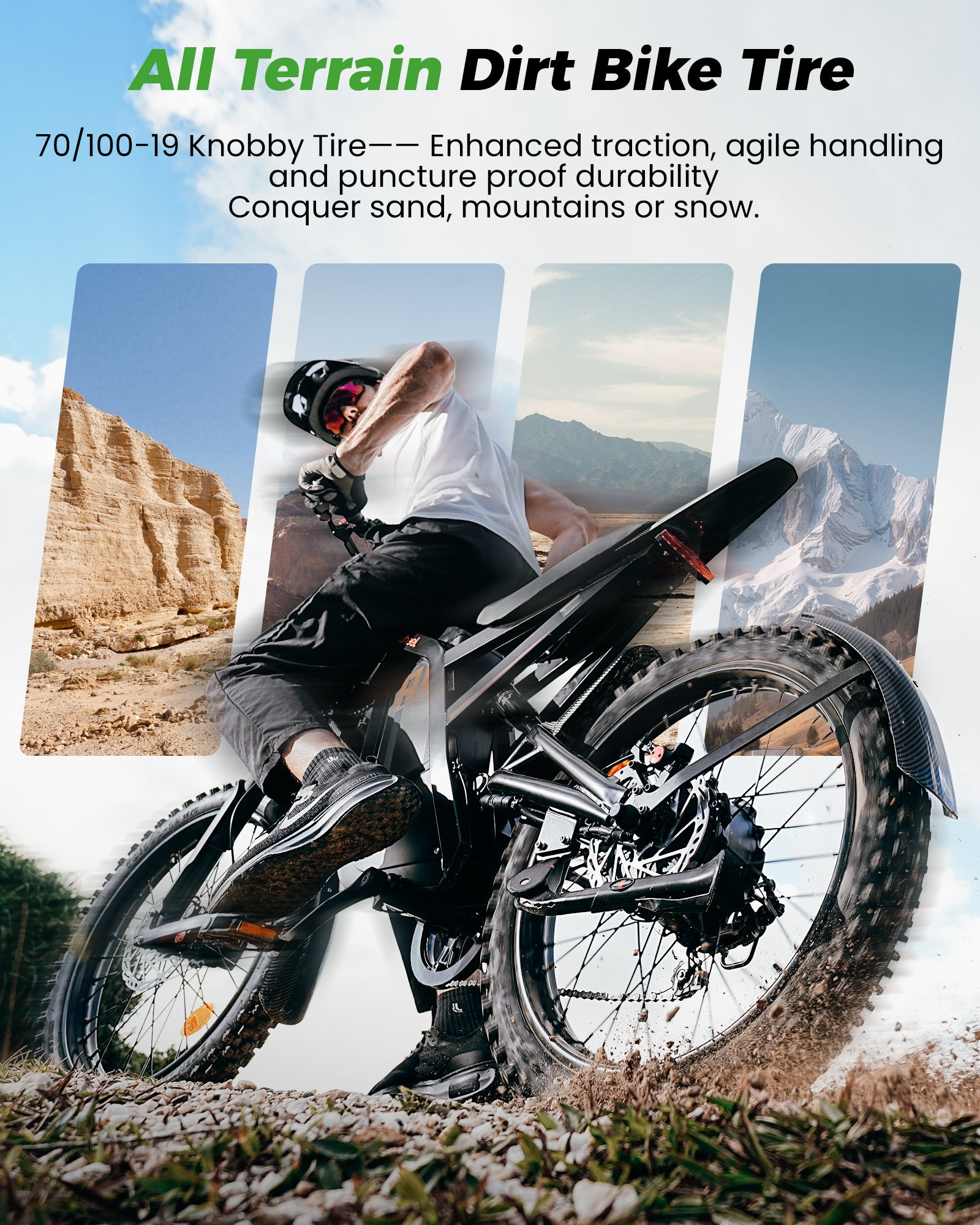 R8 Electric Dirt Bike for Adults 35 MPH & 150 Miles