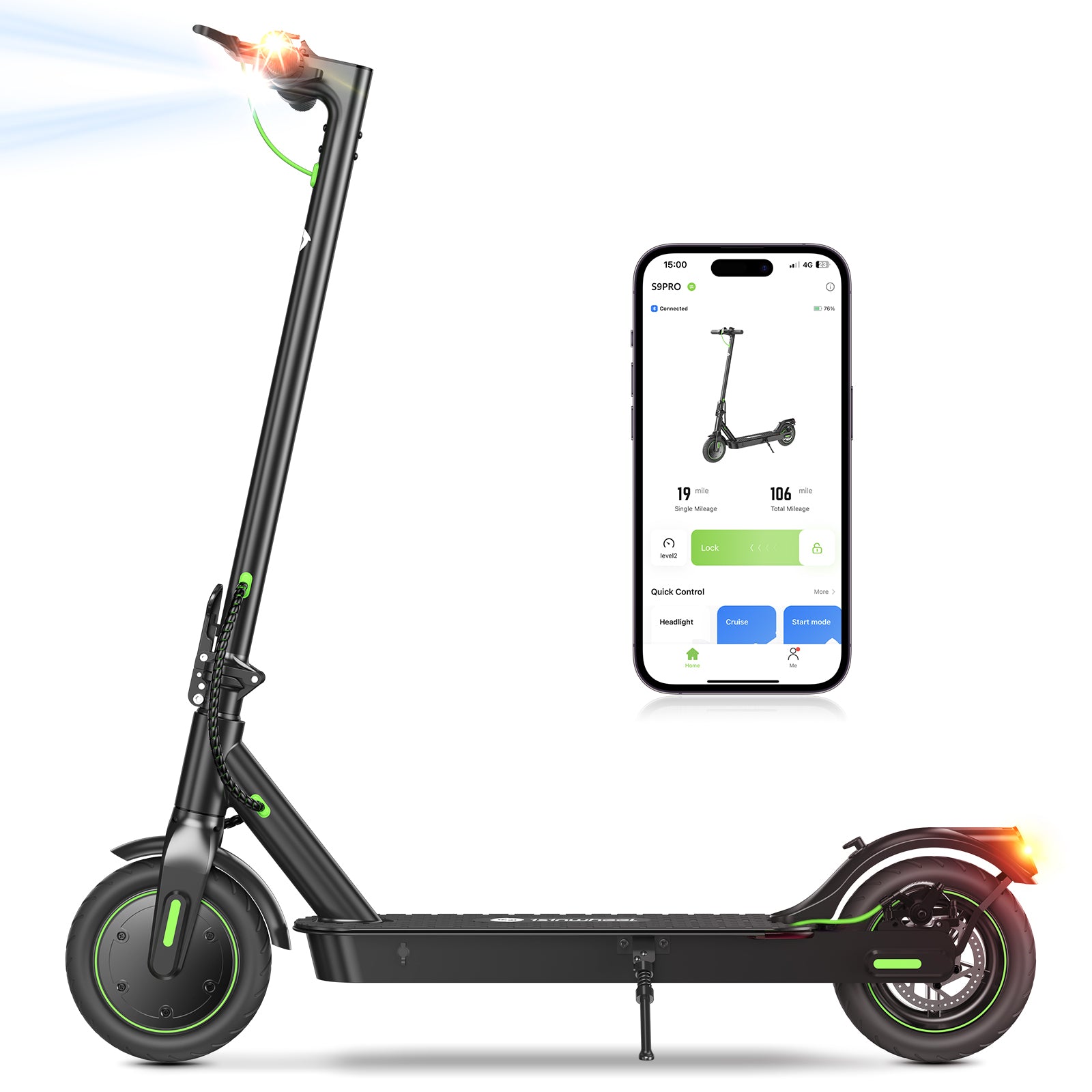 isinwheel S9Pro Electric Scooter 350W