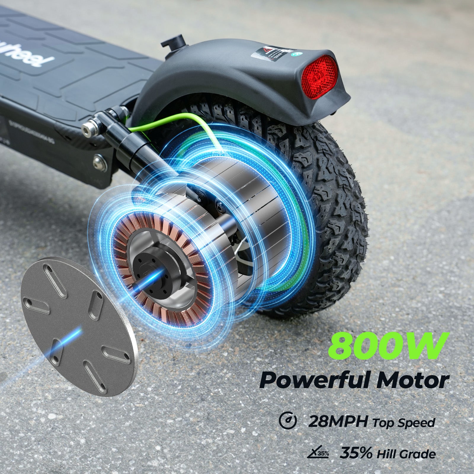 isinwheel S10Pro Commuting Electric Scooter 800W