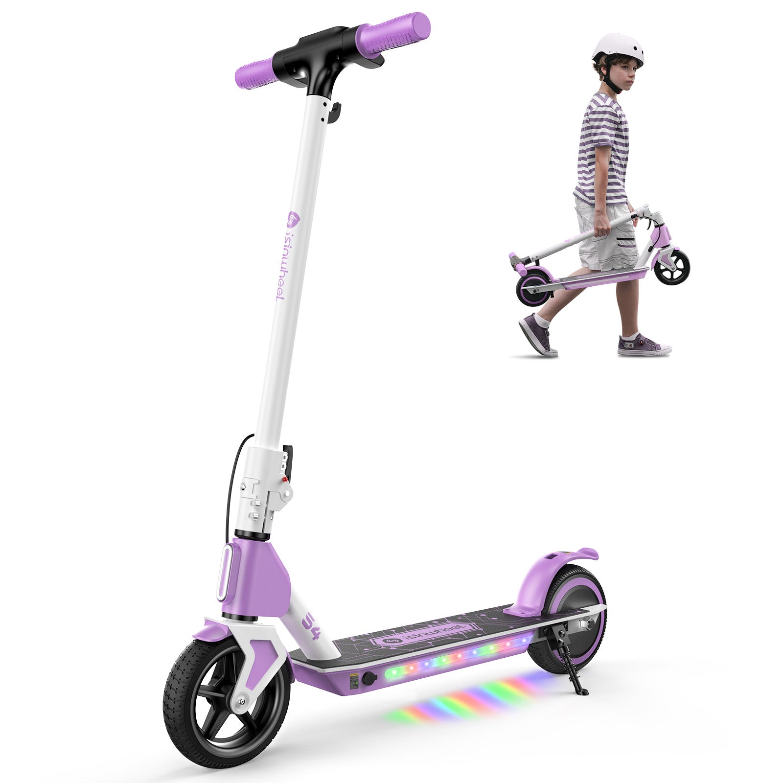 S4 Electric Scooter for Kids Ages 6-14