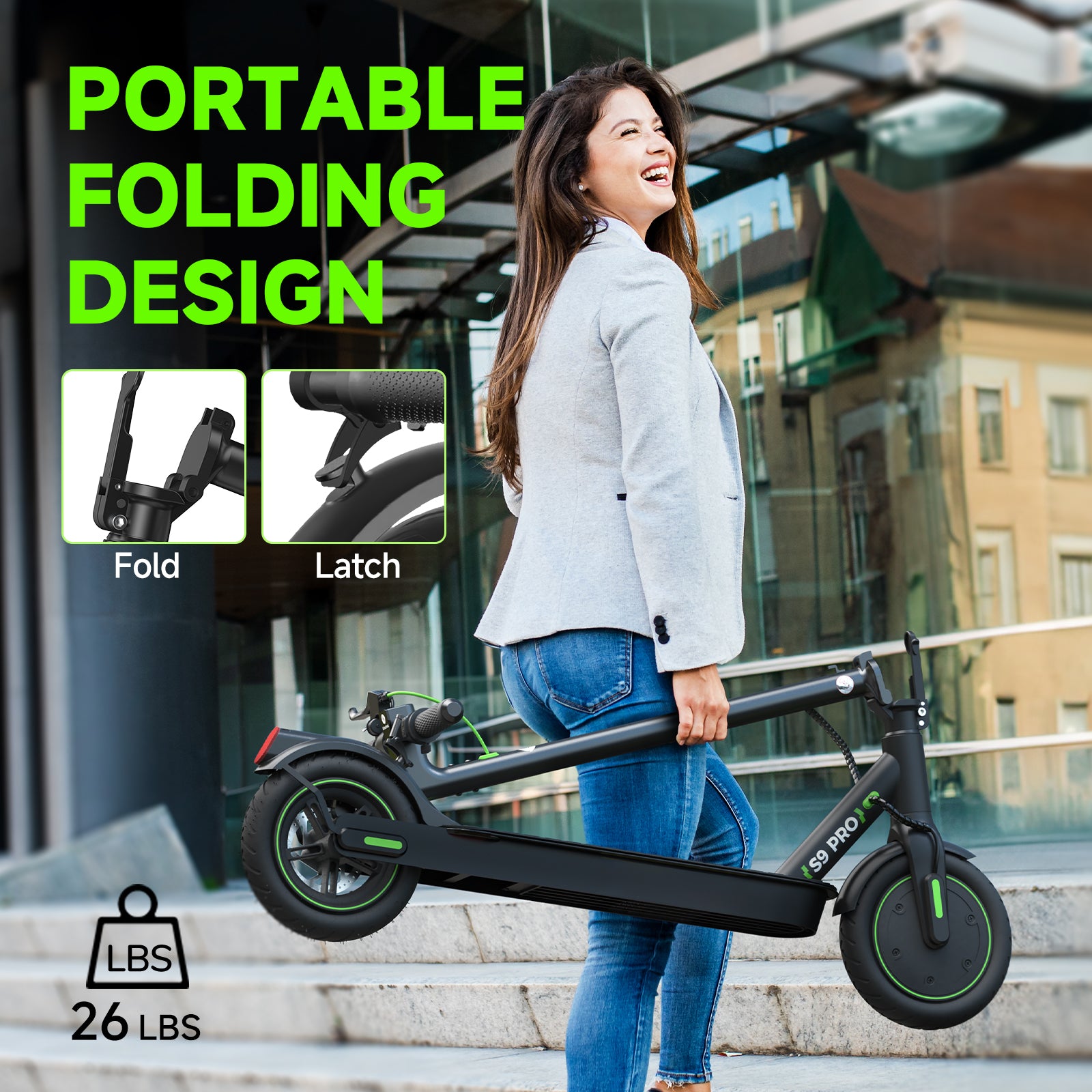 isinwheel S9Pro Electric Scooter 350W