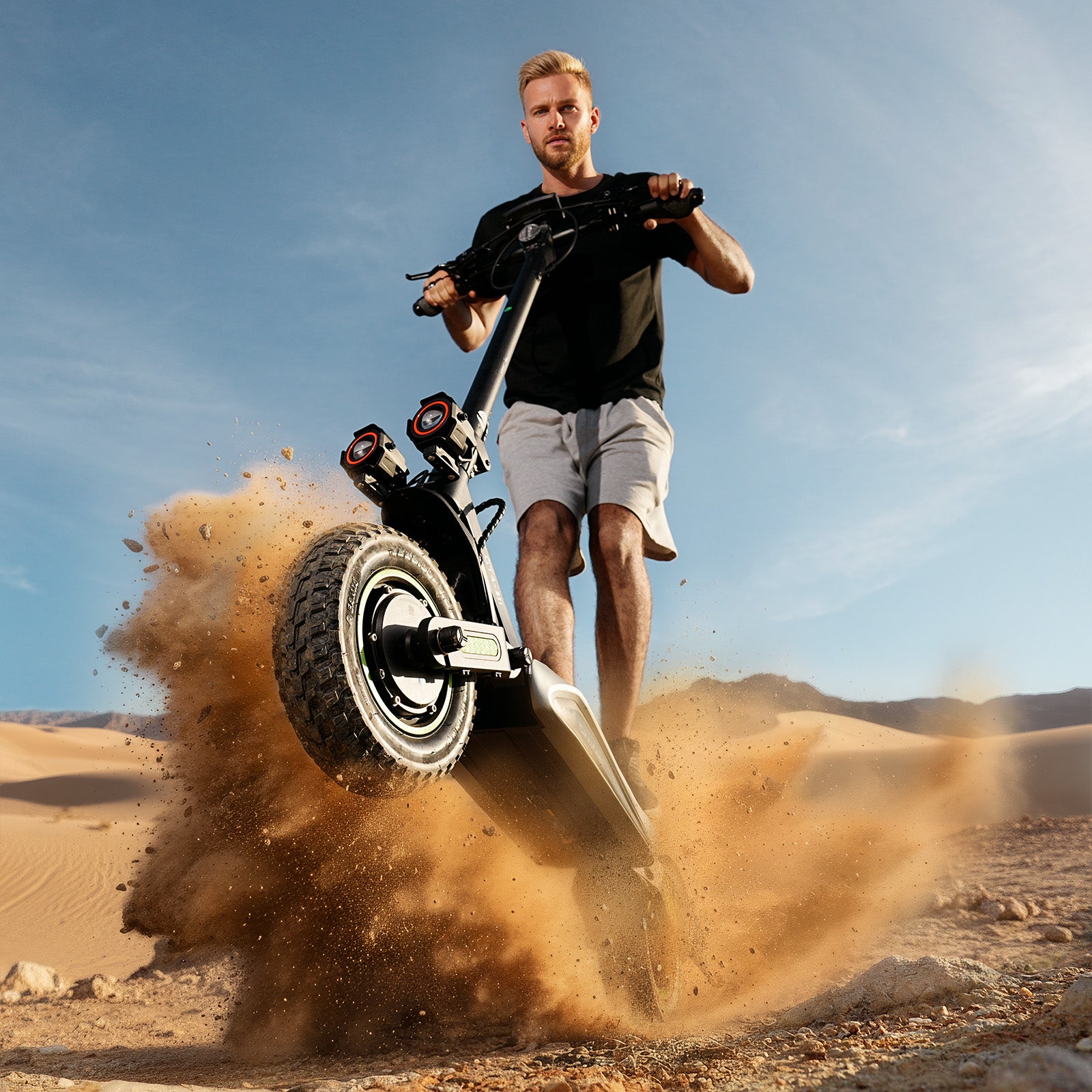 GT4 2400W Dual Motor Off-Road Electric Scooter