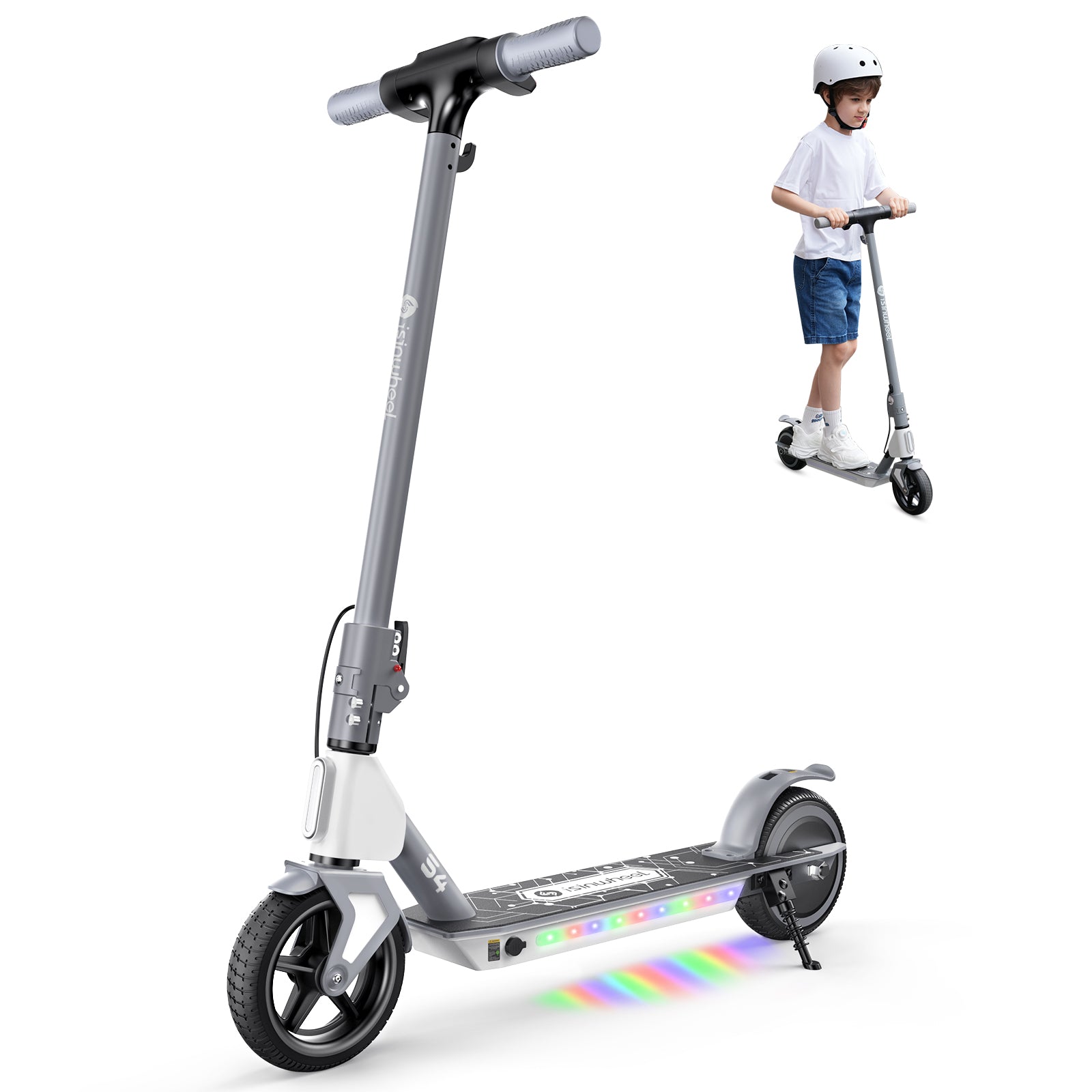 S4 Electric Scooter for Kids Ages 6-14