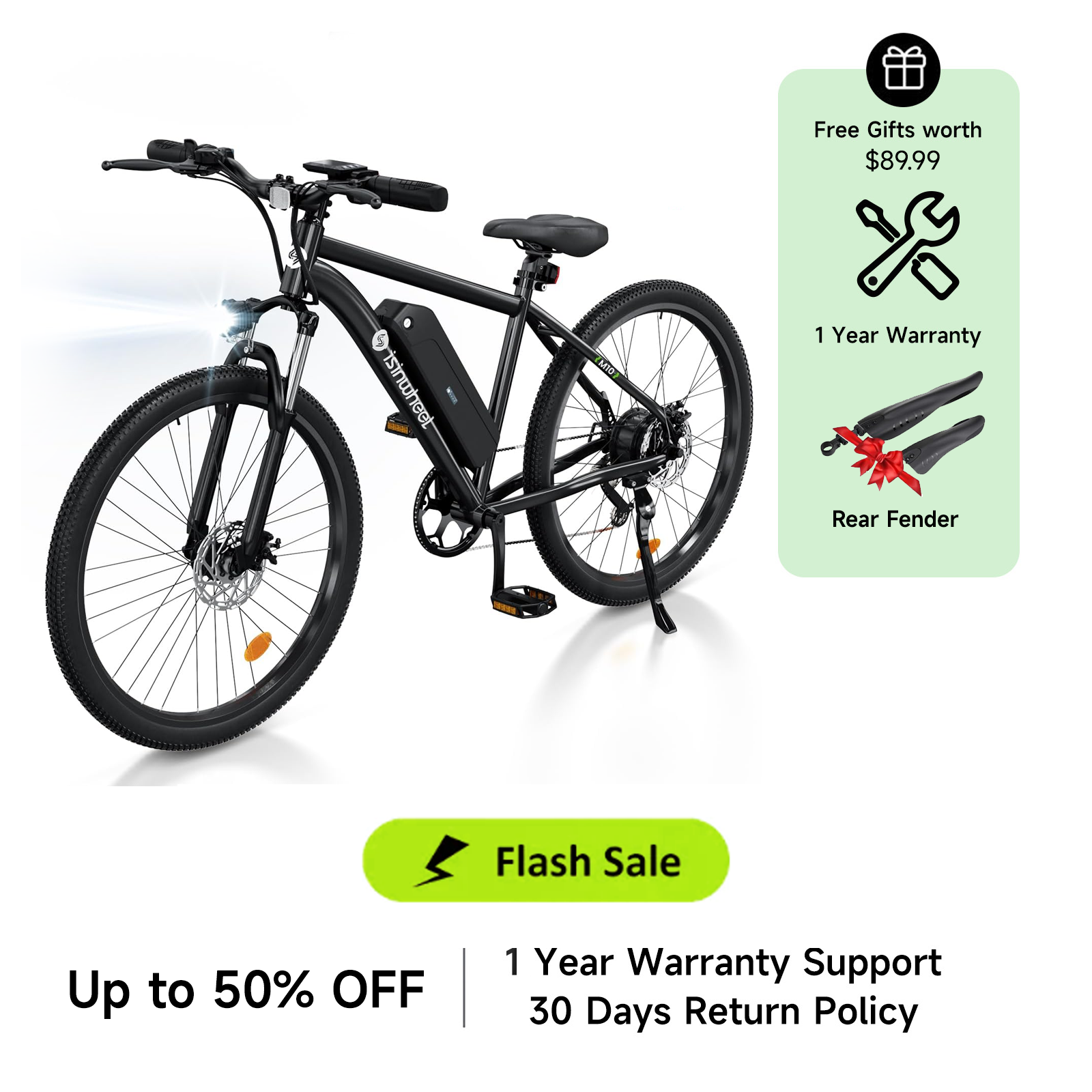 isinwheel M10 500W Electric Commuter Bike