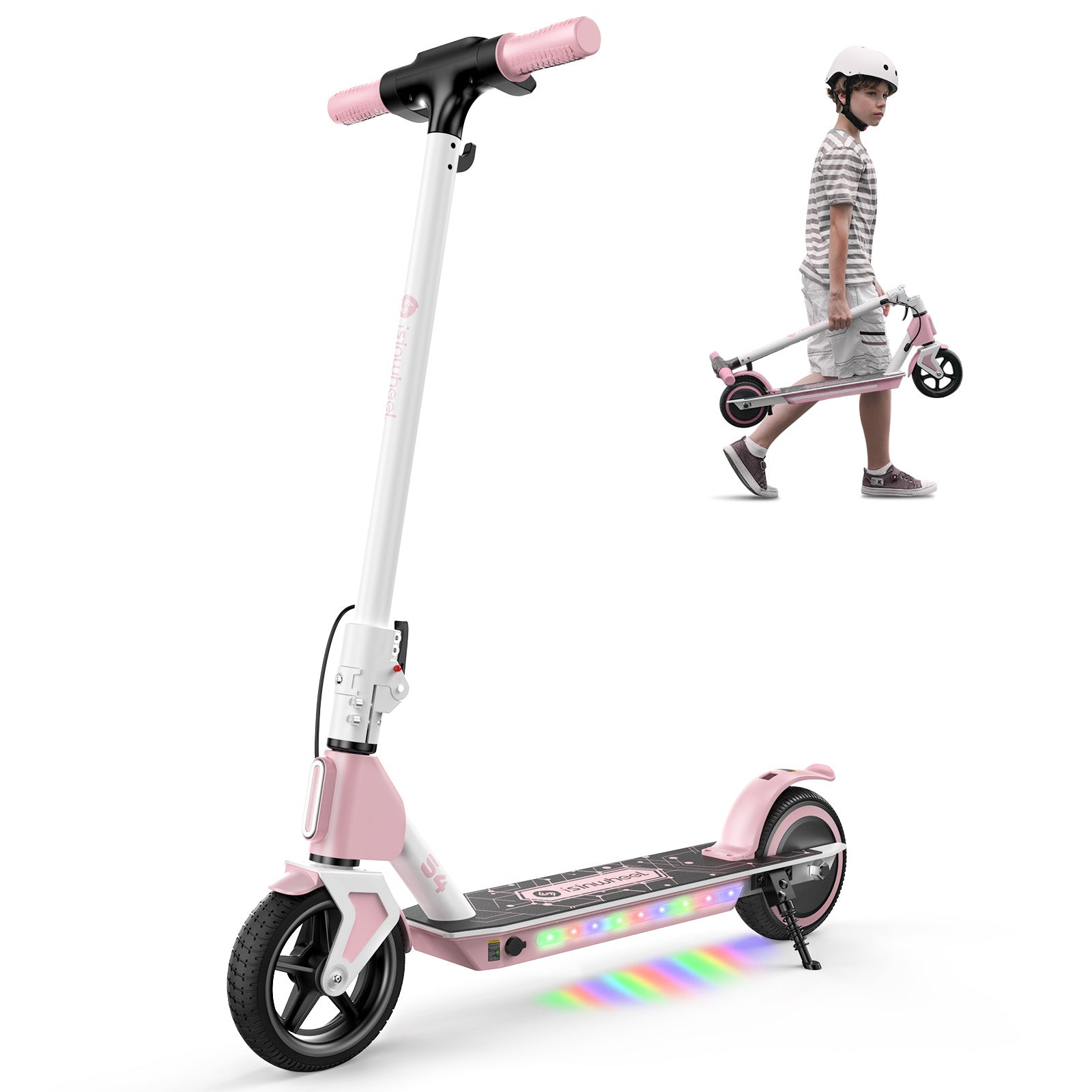 S4 Electric Scooter for Kids Ages 6-14