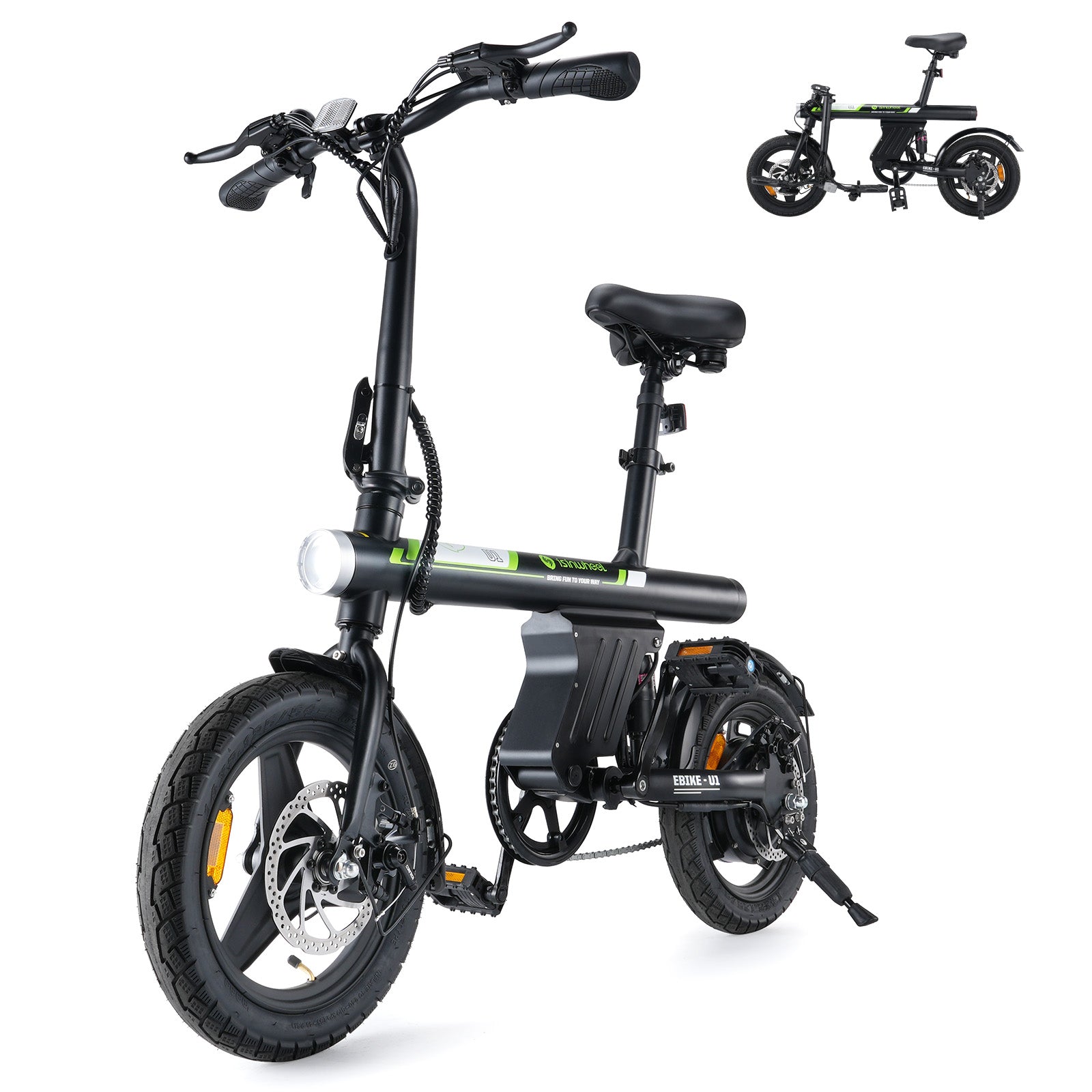 isinwheel U1 Folding Electric Bike - AU
