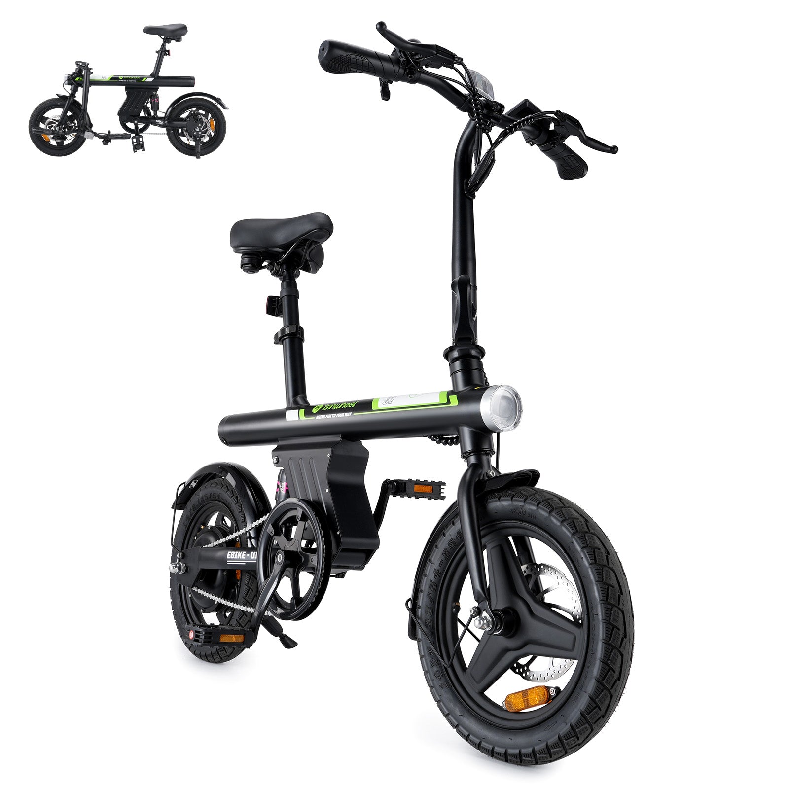 isinwheel U1 Folding Electric Bike - AU