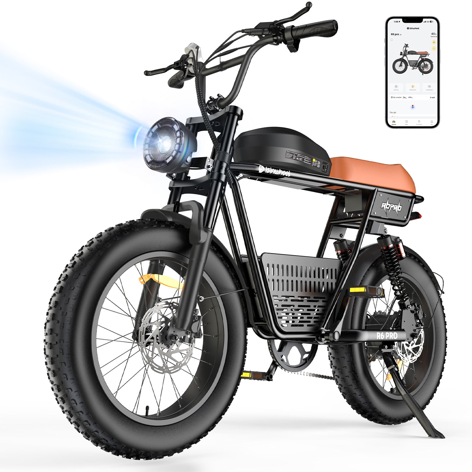 isinwheel R6 Pro 1500W Electric Dirt Bike