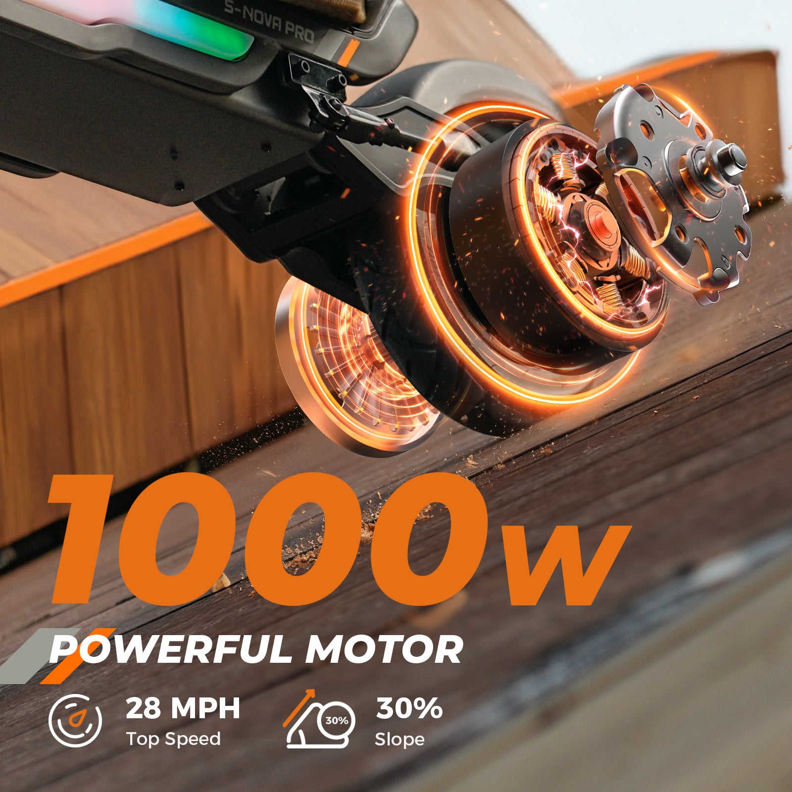 S Nova Pro Commuting Electric Scooter