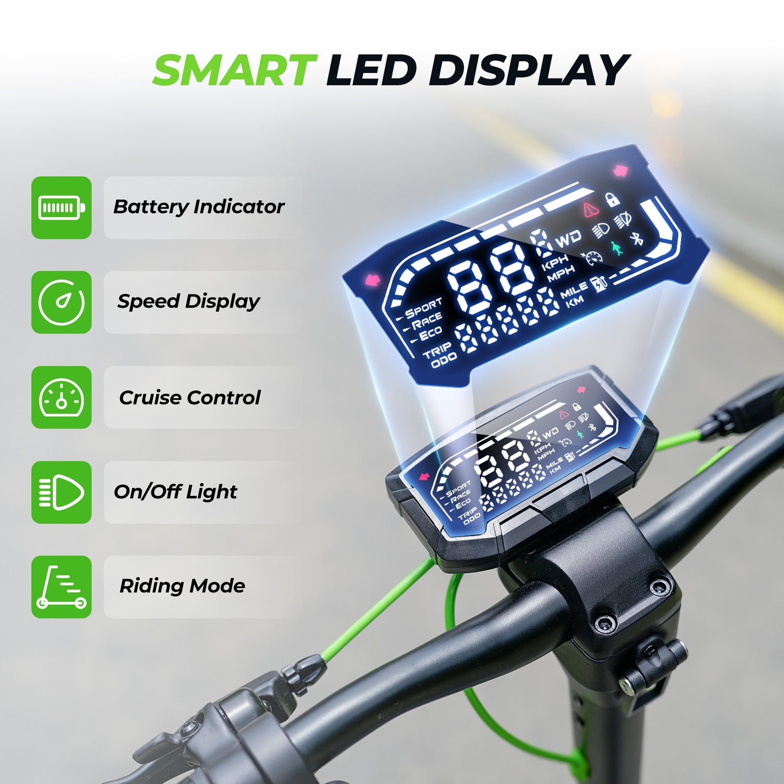isinwheel S10Pro Commuting Electric Scooter 800W