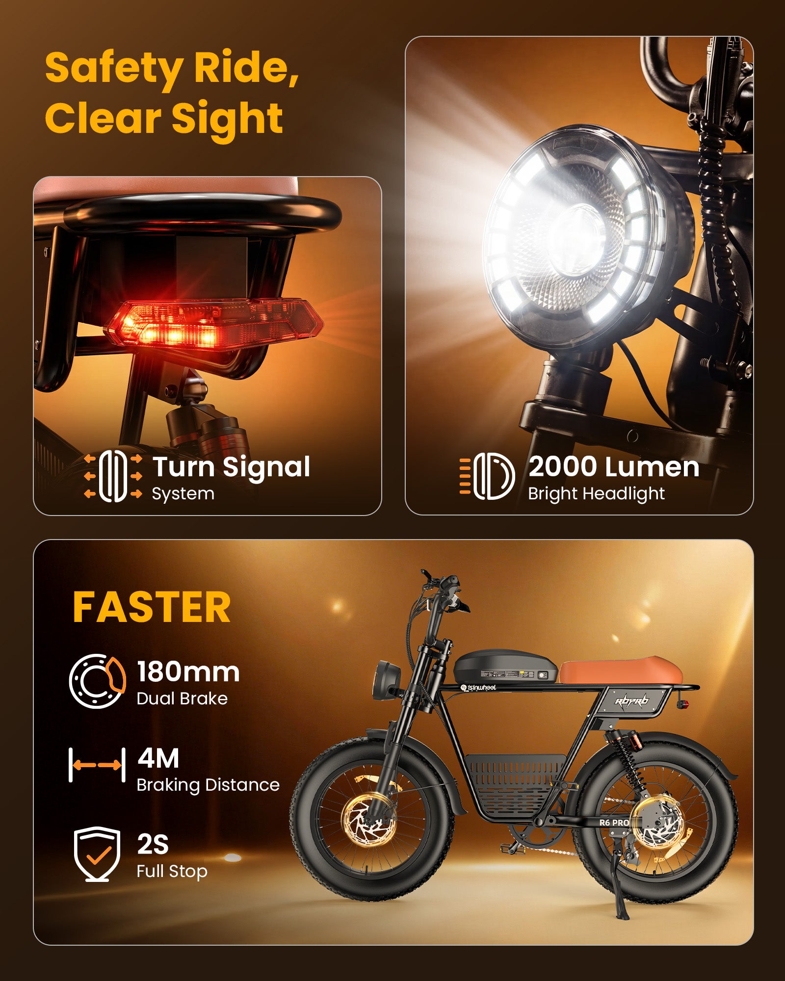 isinwheel R6 Pro 1500W Electric Dirt Bike