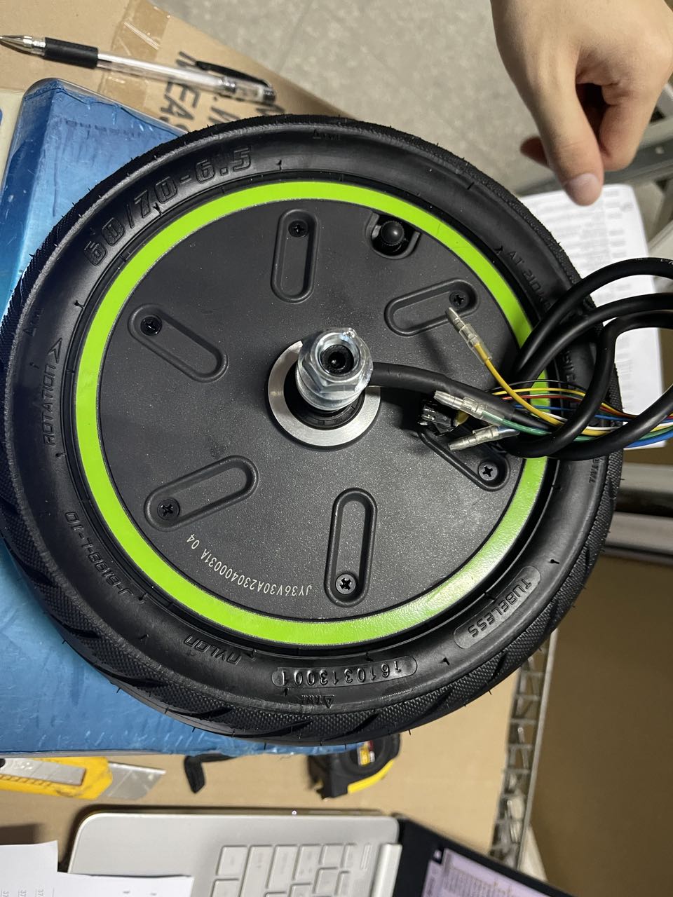 isinwheel | Rear Wheel Motor Replacement for S10 Plus Electric Scooter