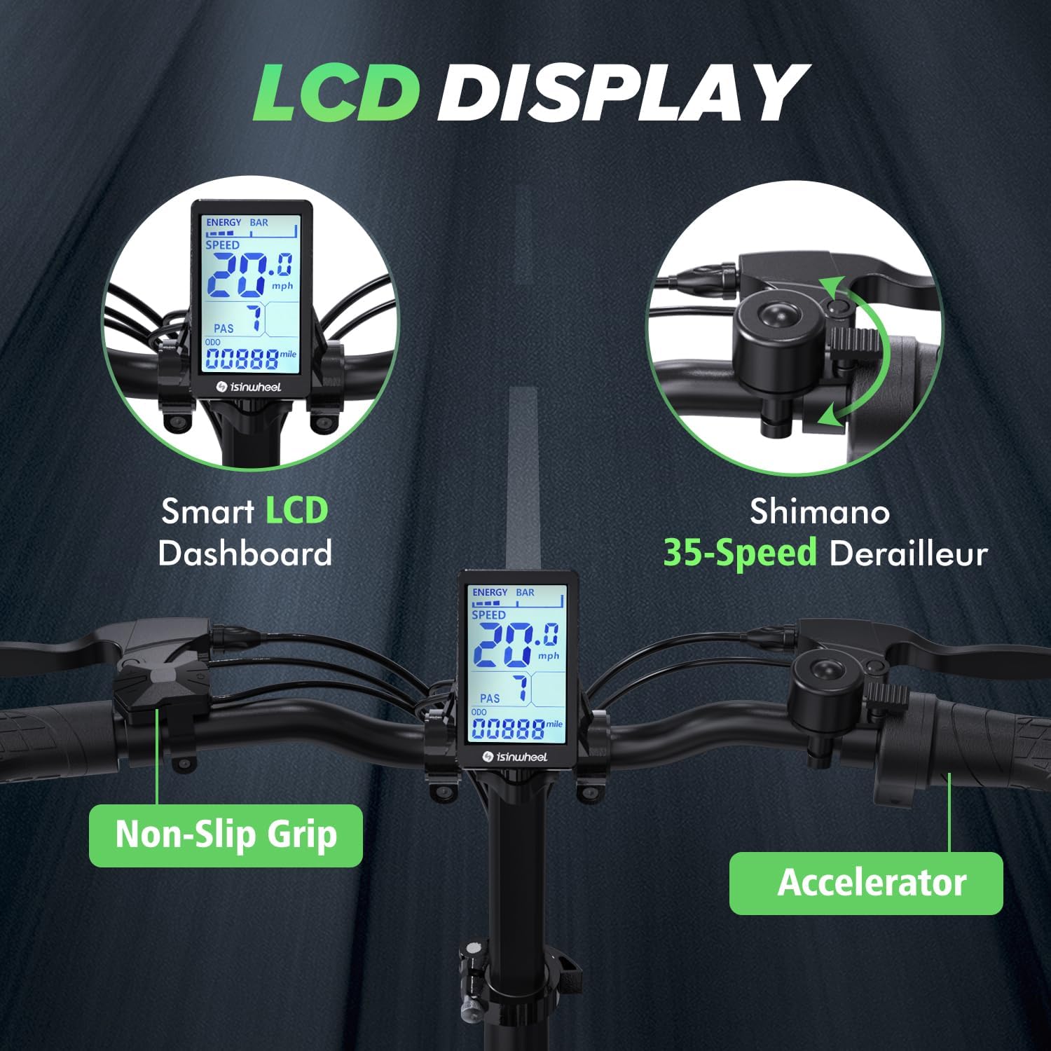 isinwheel U5 Pro Folding Electric Bike AU