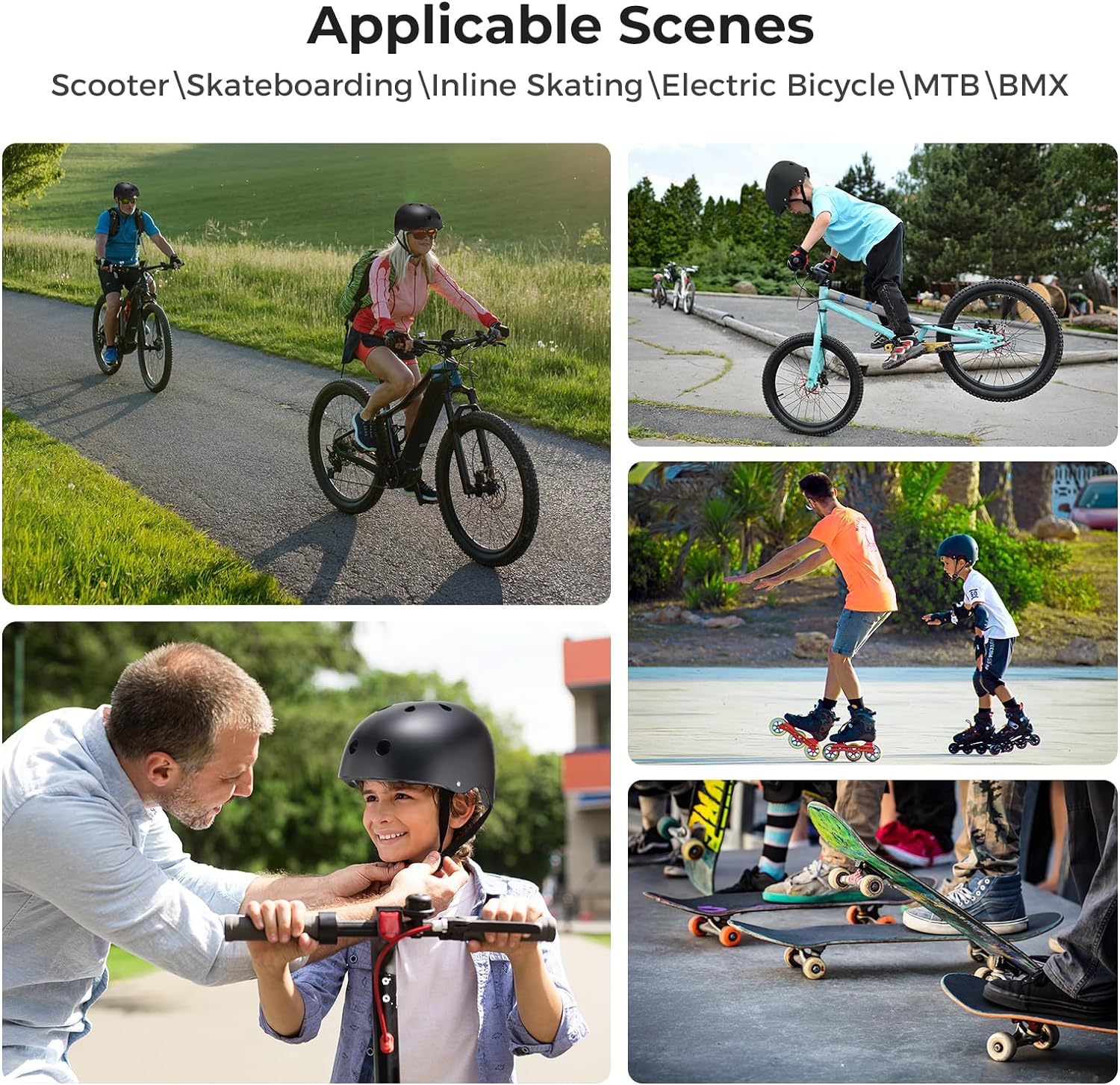 isinwheel Scooter Helmet for Commuter