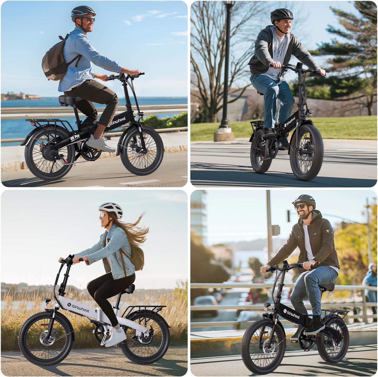 isinwheel U5 Pro Folding Electric Bike AU