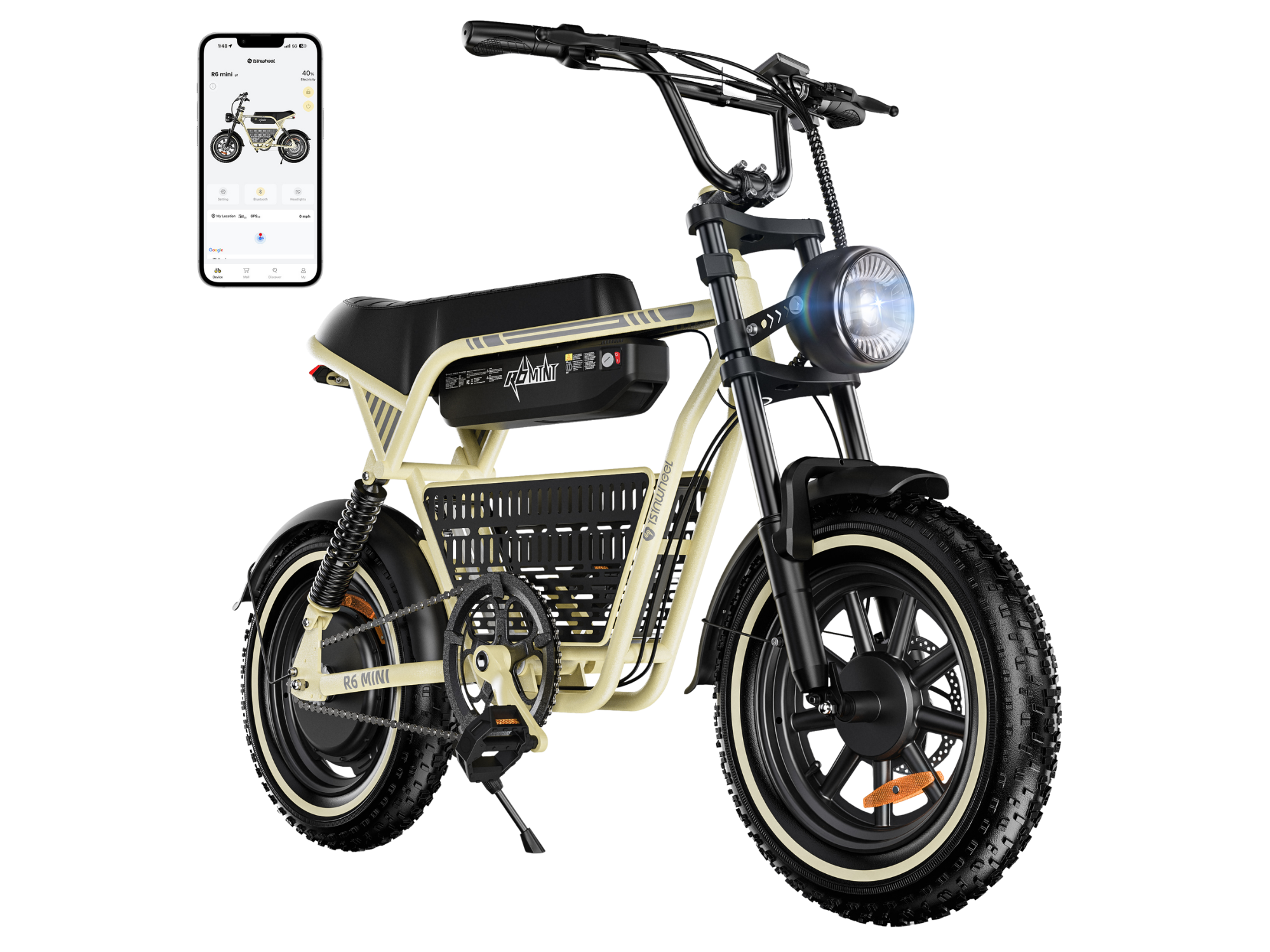 isinwheel R6 Mini Ebike
