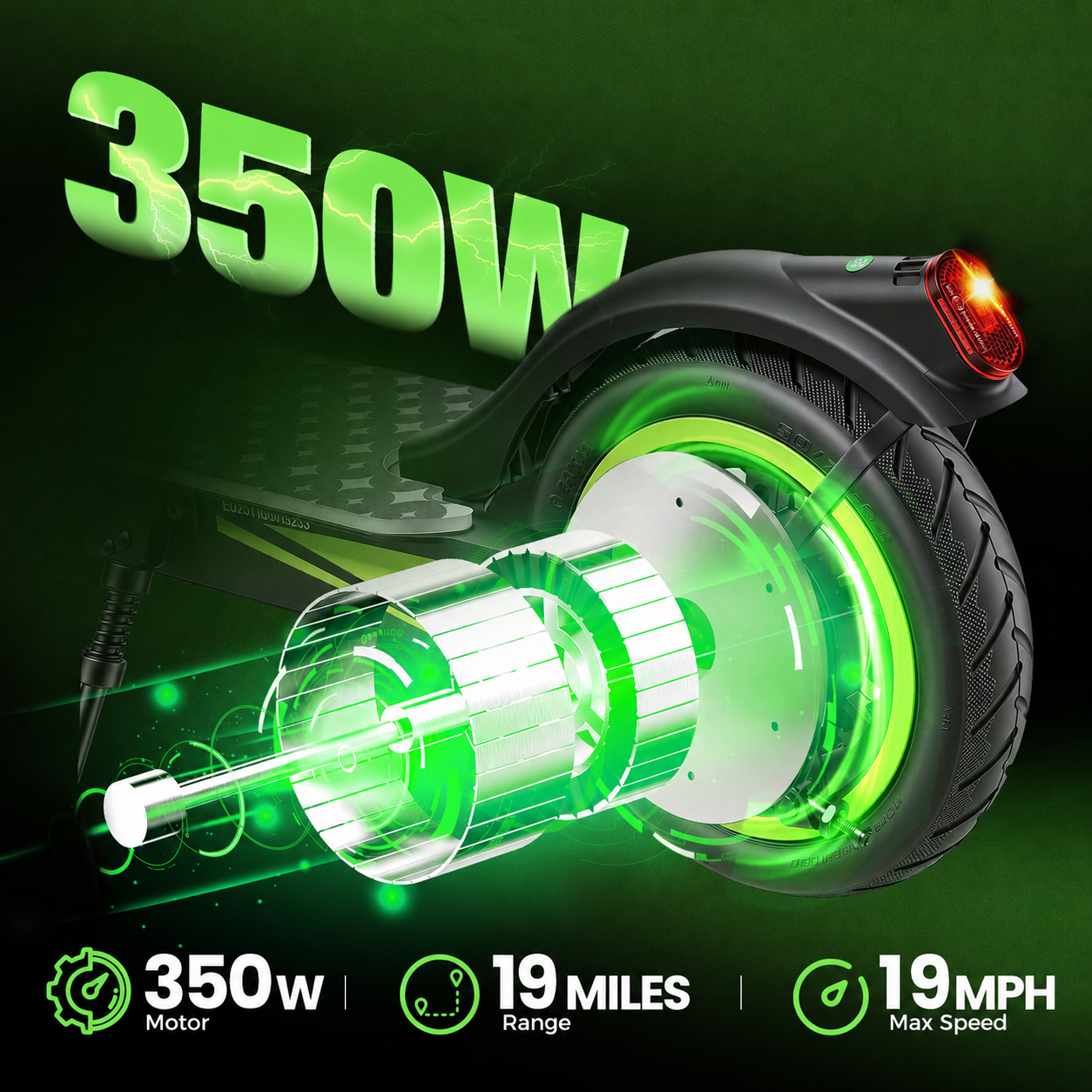 S9 Pro Electric Scooter 19 Miles