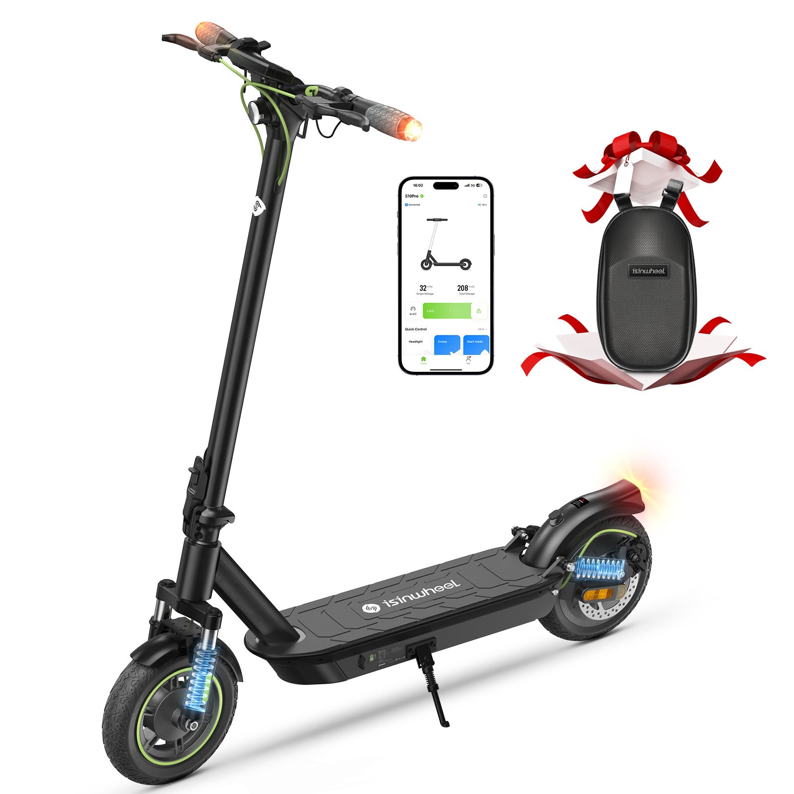 isinwheel S10Pro Commuting Electric Scooter 800W