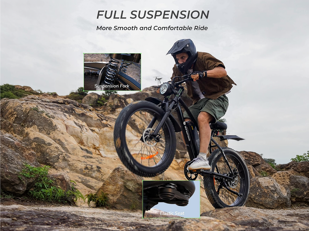 isinwheel M10Plus Electric Bike for Adults
