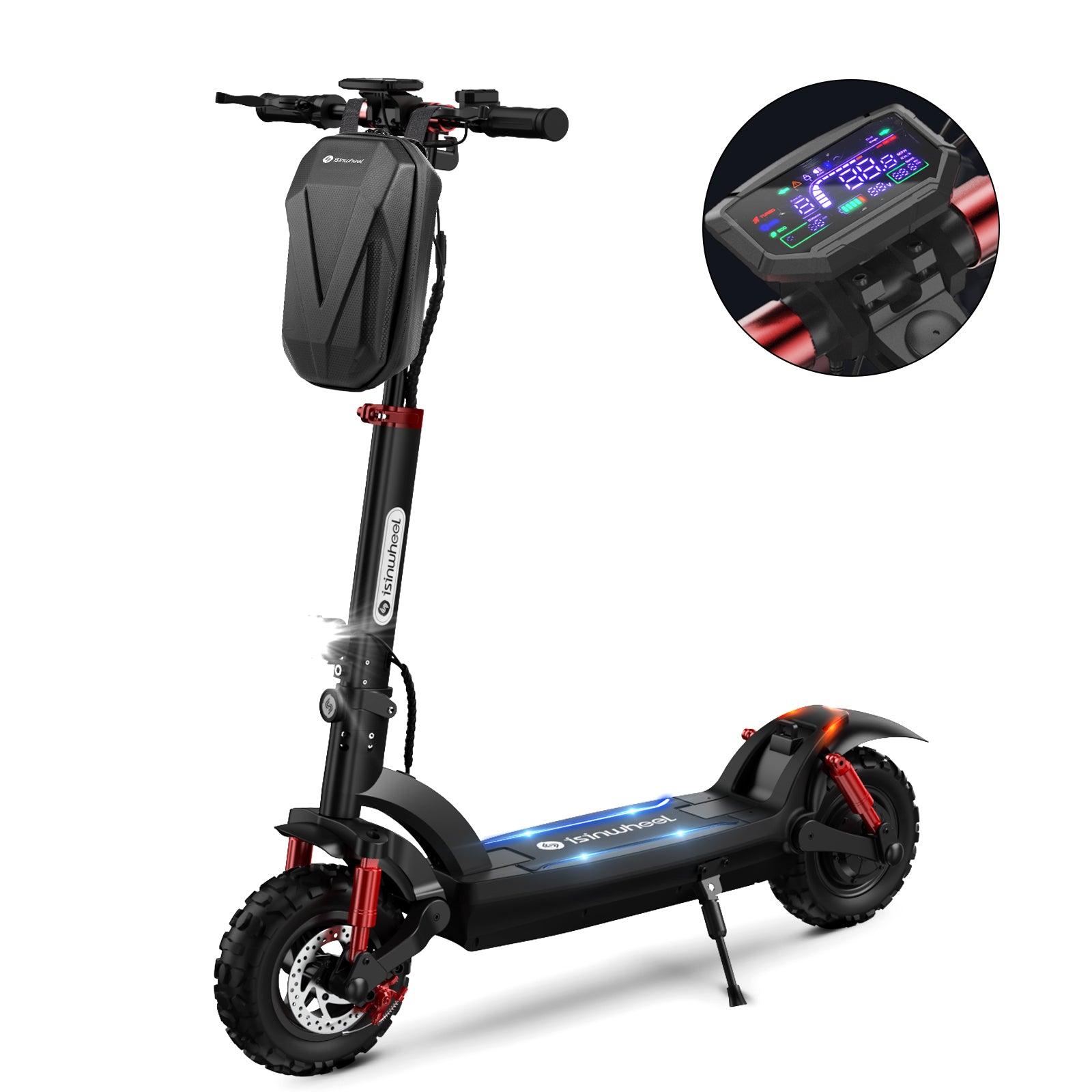 isinwheel GT2 Pneumatic Tire Off Road Electric Scooter