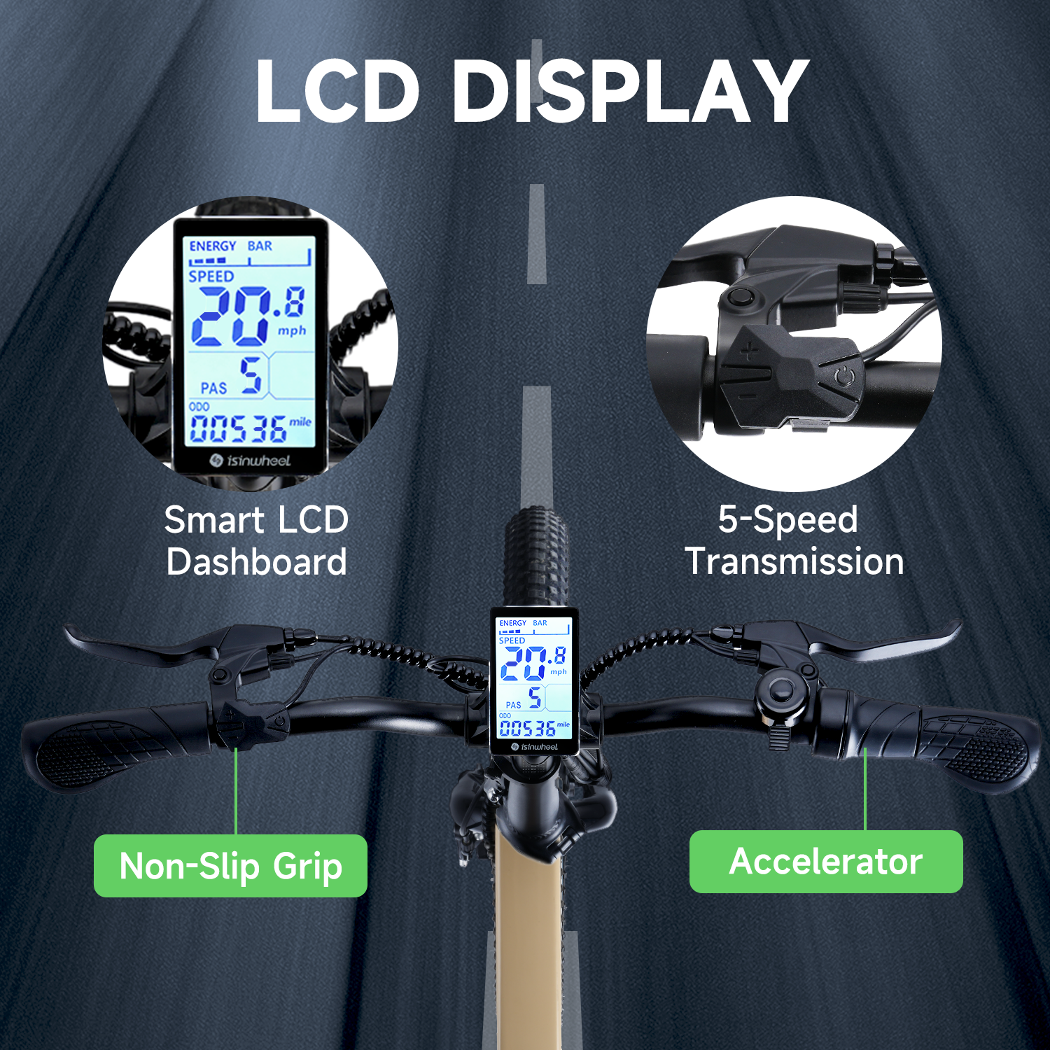 isinwheel U5 Folding Electric Bike