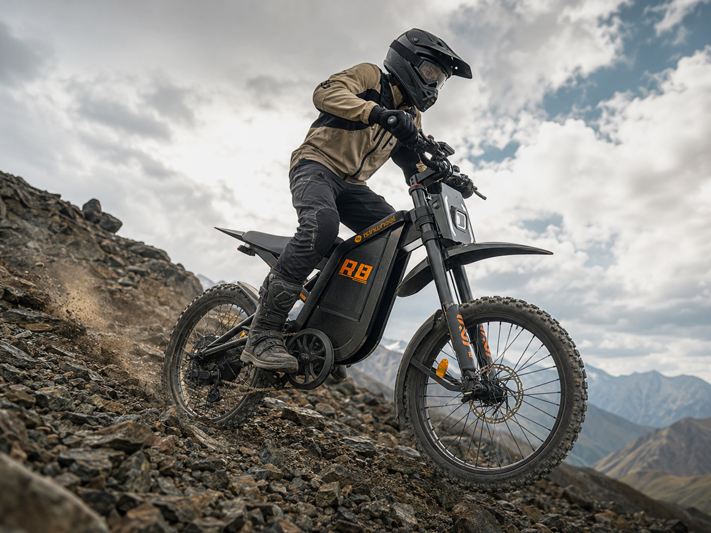 R8 Electric Dirt Bike for Adults 35 MPH & 150 Miles