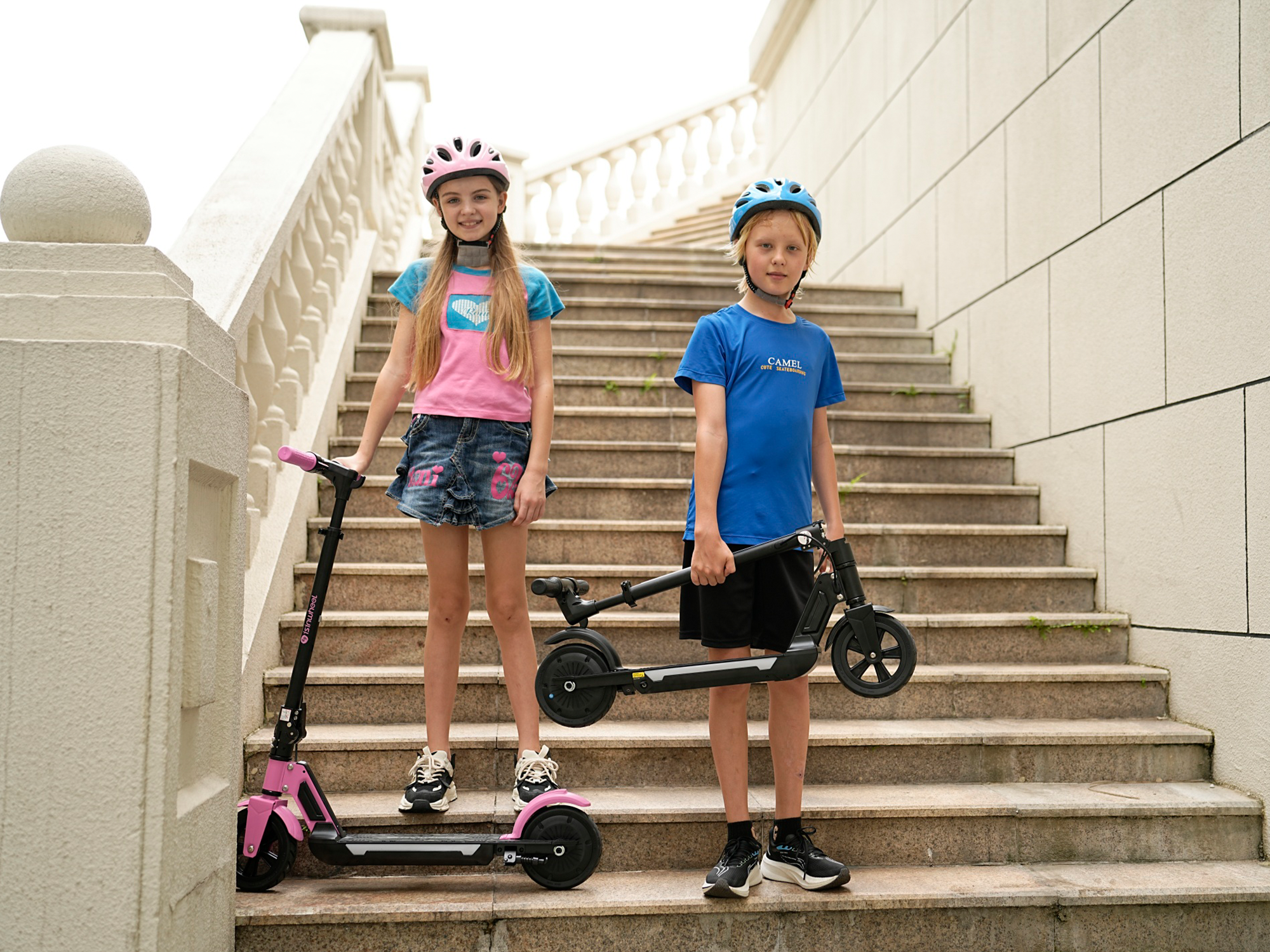 isinwheel S7 Electric Scooter for Kids