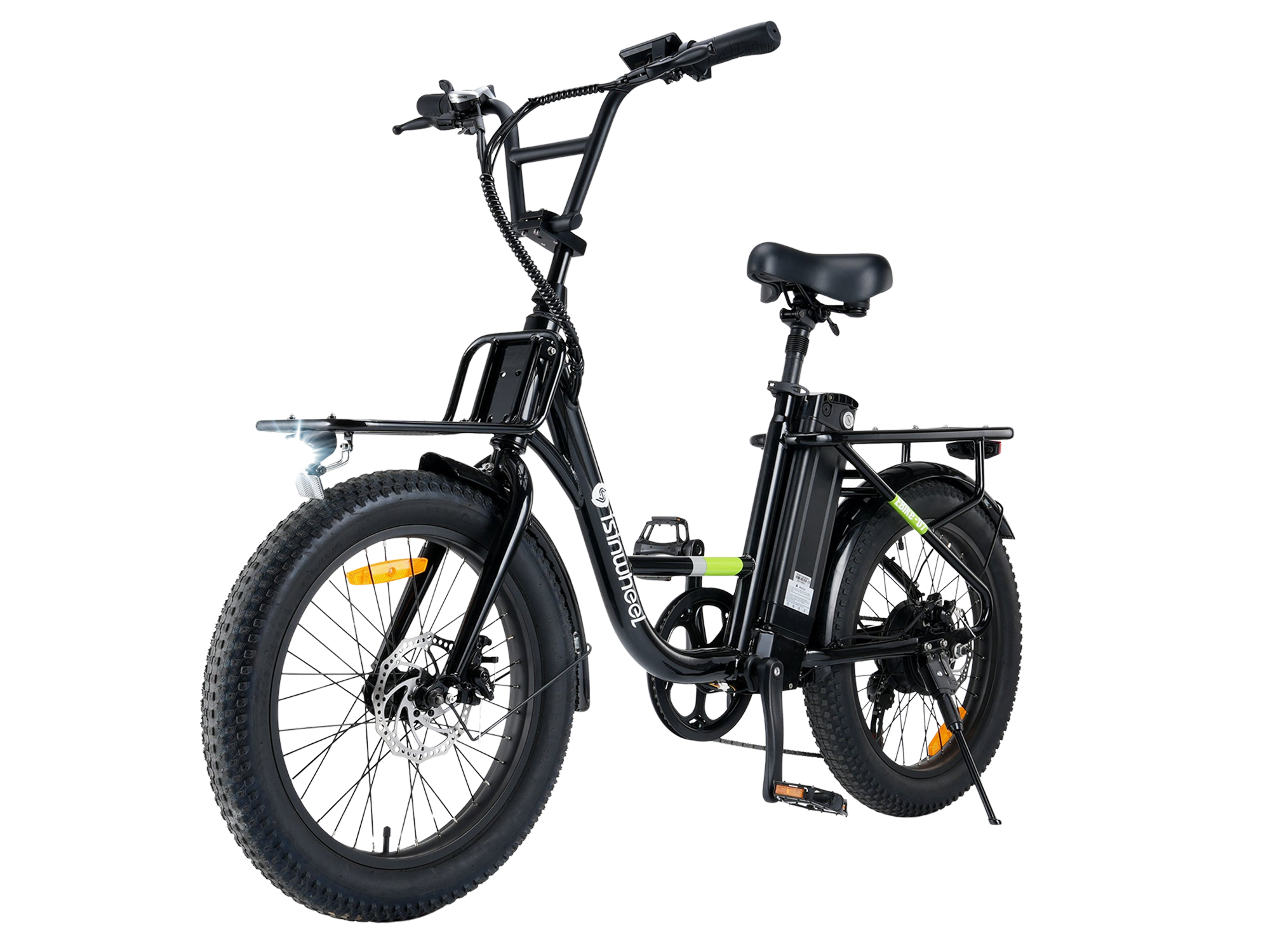 isinwheel U7S Electric Cargo Bike, Bike Only / Black