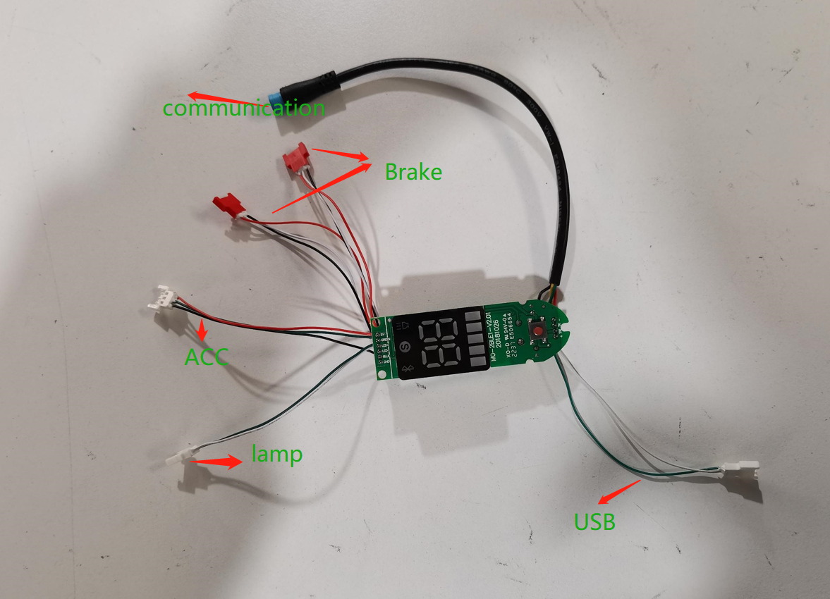 Dashboard for S9/ S9 Pro Electric Scooter