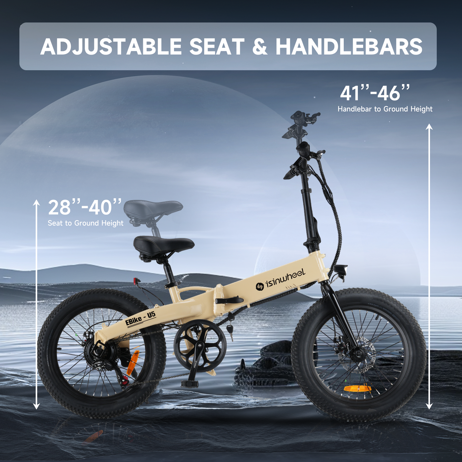 isinwheel U5 Folding Electric Bike