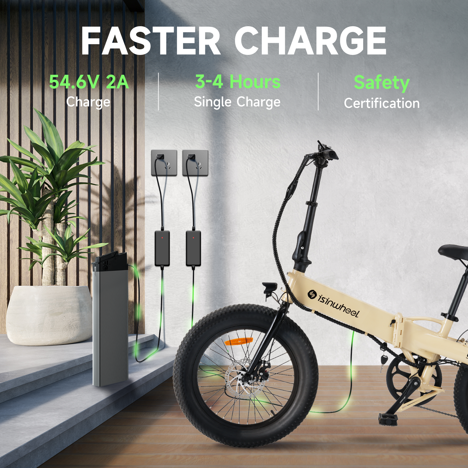isinwheel U5 Folding Electric Bike