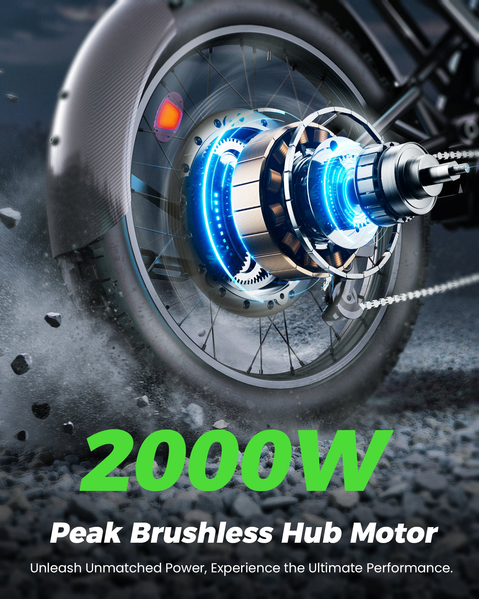 R8 Electric Dirt Bike for Adults 35 MPH & 150 Miles