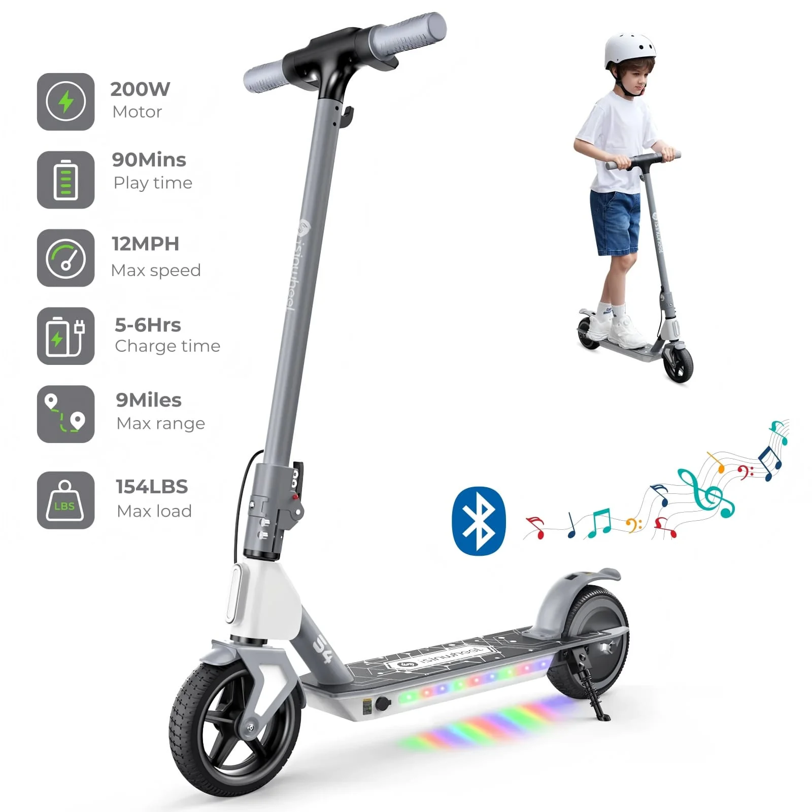 S4 Electric Scooter for Kids Ages 6-14 – iSinwheel Official Store