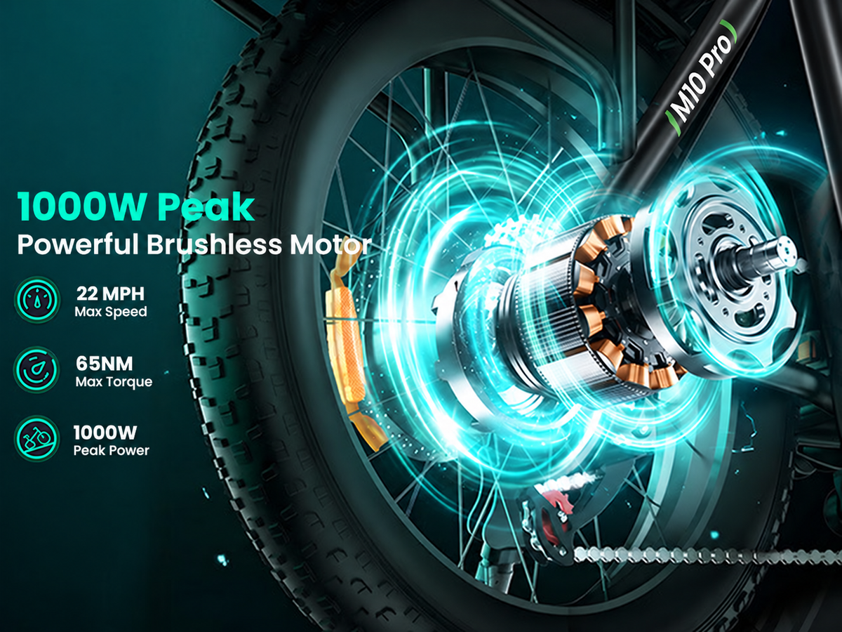 isinwheel M10Pro Electric Bike for Adults