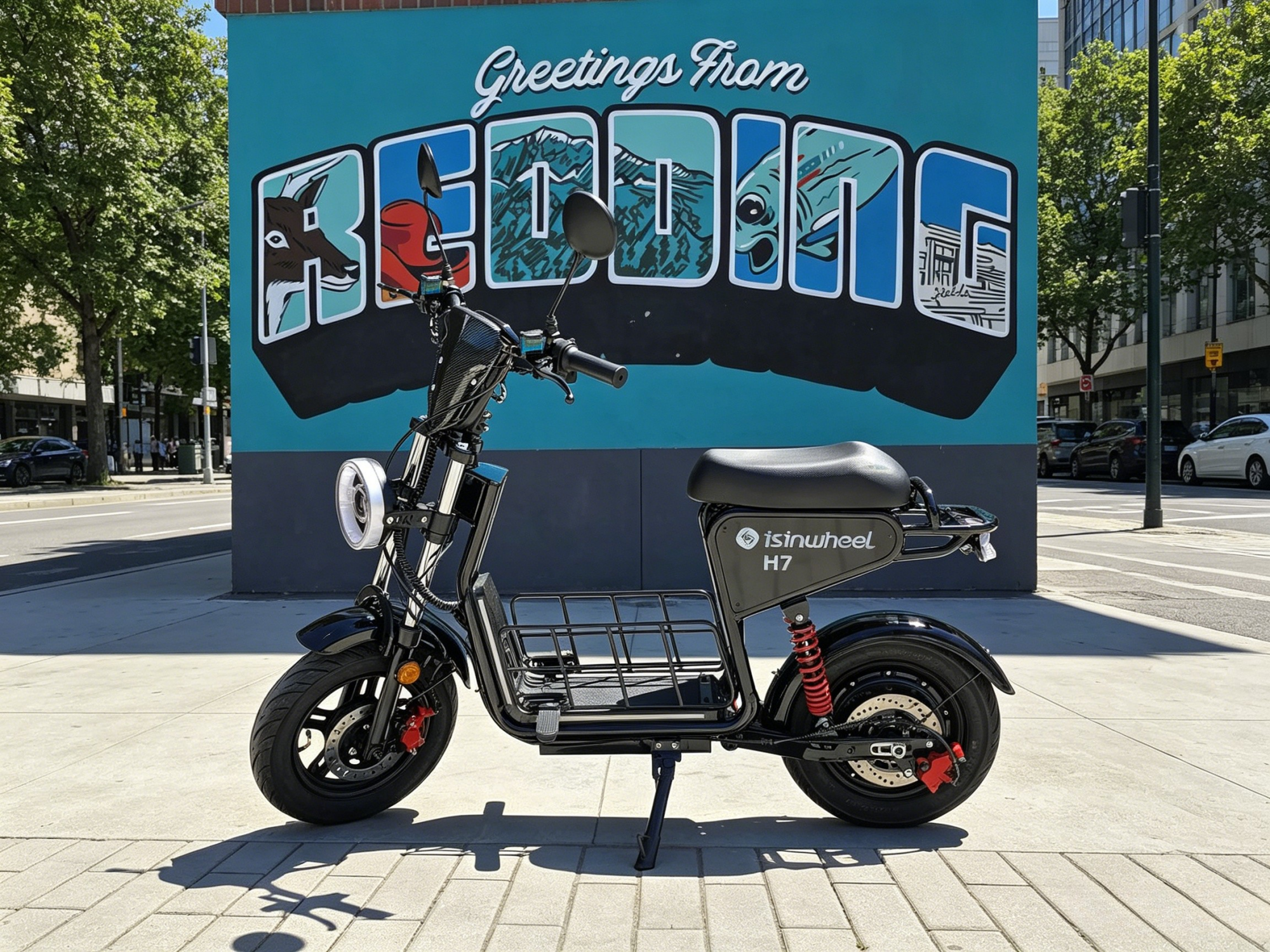 isinwheel H7 High-End Commuting Electric Scooter