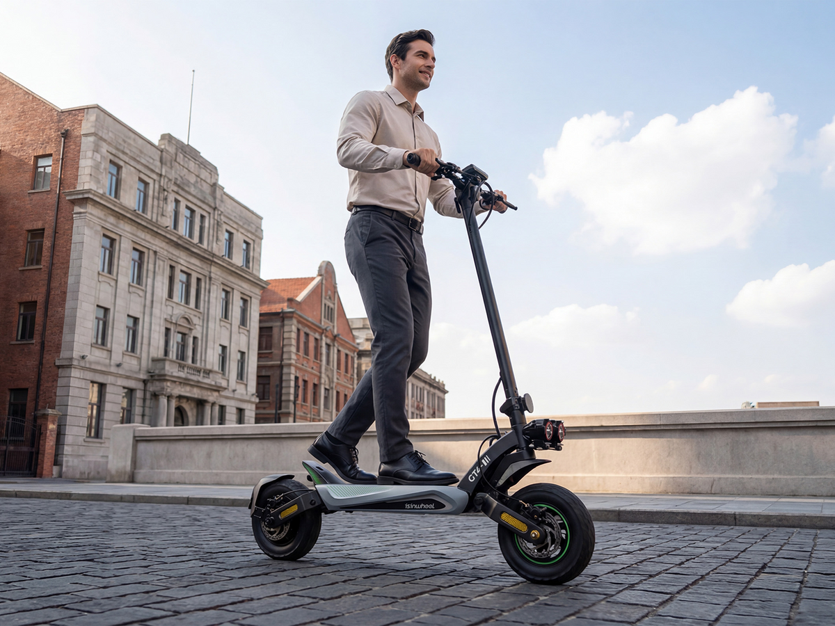 isinwheel GT4 Dual Motor Electric Scooter