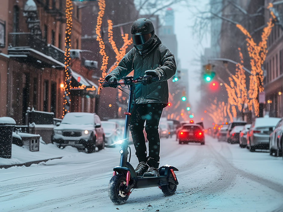 isinwheel | The Ultimate Guide to Winter Electric Scooter Riding: Tips ...