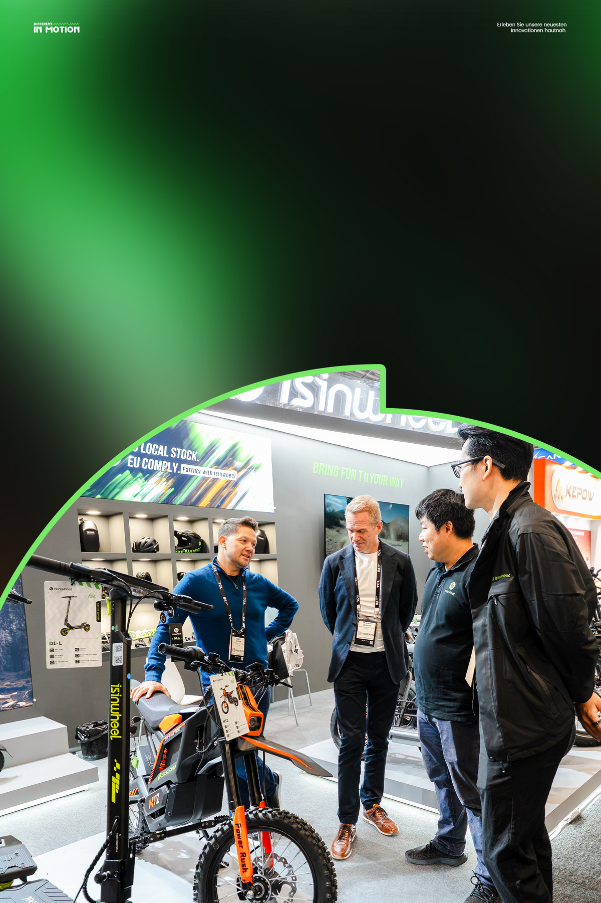 isinwheel to Showcase Urban, Adventure, and Off-Road E-Mobility Lineup at IFA Berlin 2026