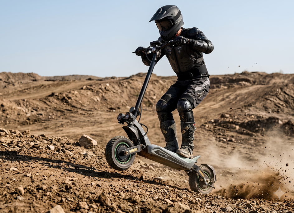 GT4 2400W Dual Motor Electric Scooter Review: Power, Speed, and Off-Road Performance