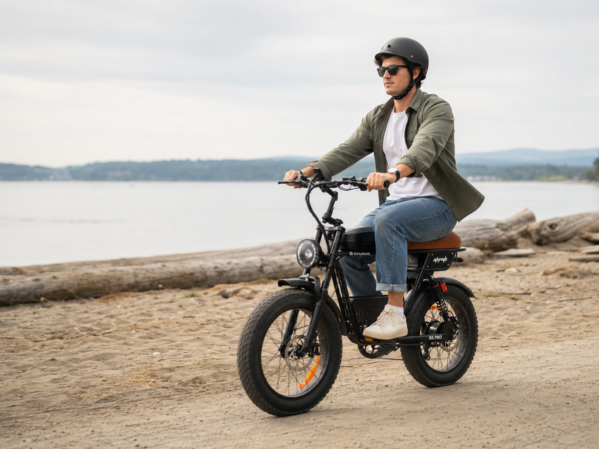 R6 Pro Electric Dirt Bike: 1500W Power, 35 MPH Speed & Retro Off-Road Style