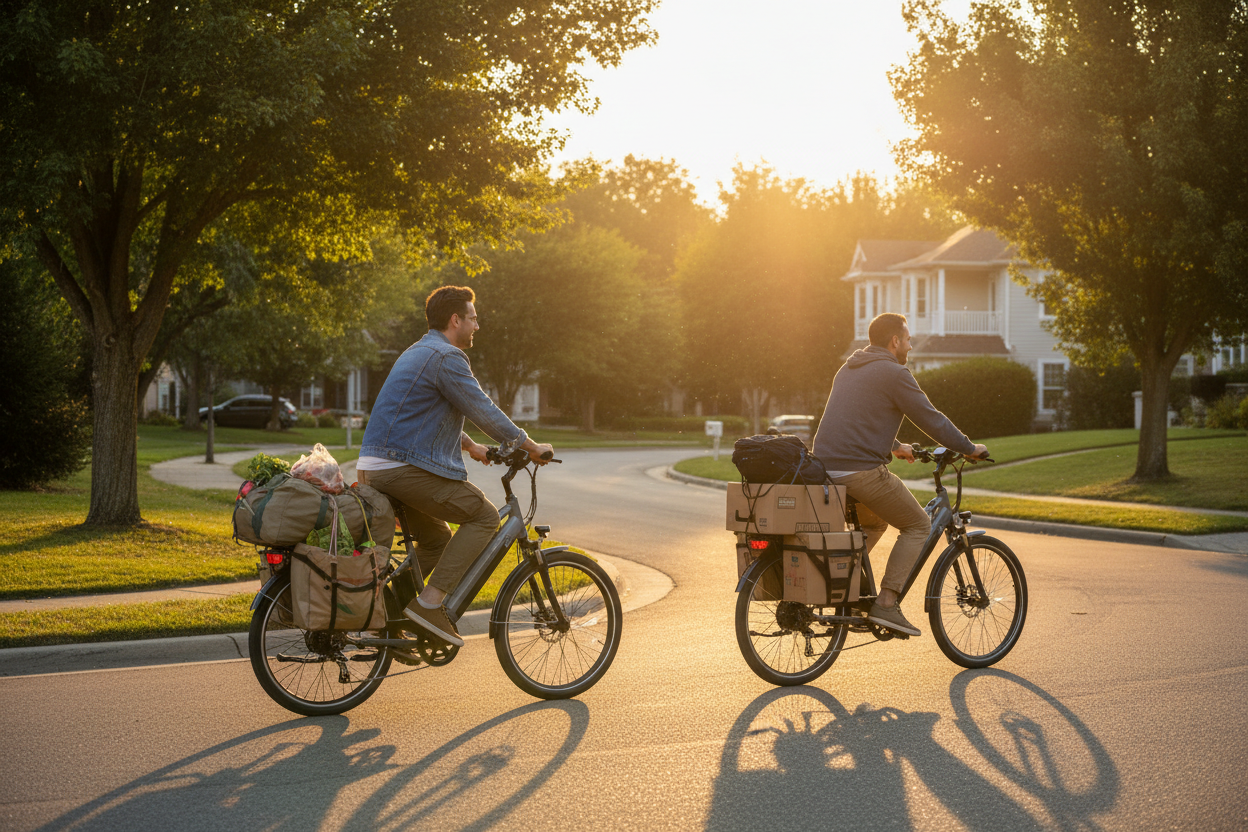 Electric Scooter or E-Bike for Family Errands? Compare Storage, Comfort, and Carrying Needs
