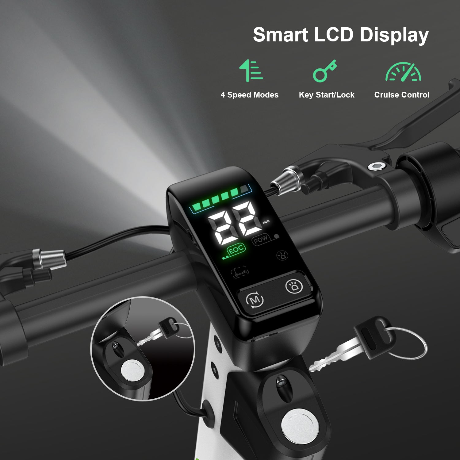 isinwheel X3 Pro Commuting Electric Scooter 1200W