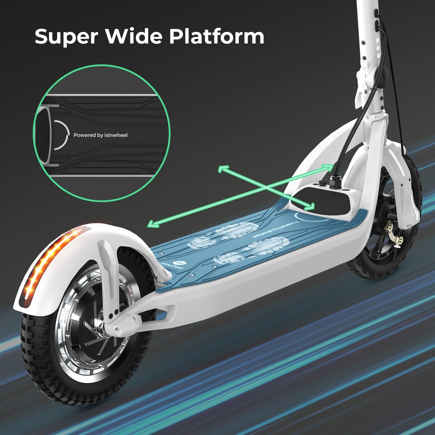 isinwheel X3 Pro Commuting Electric Scooter 1200W