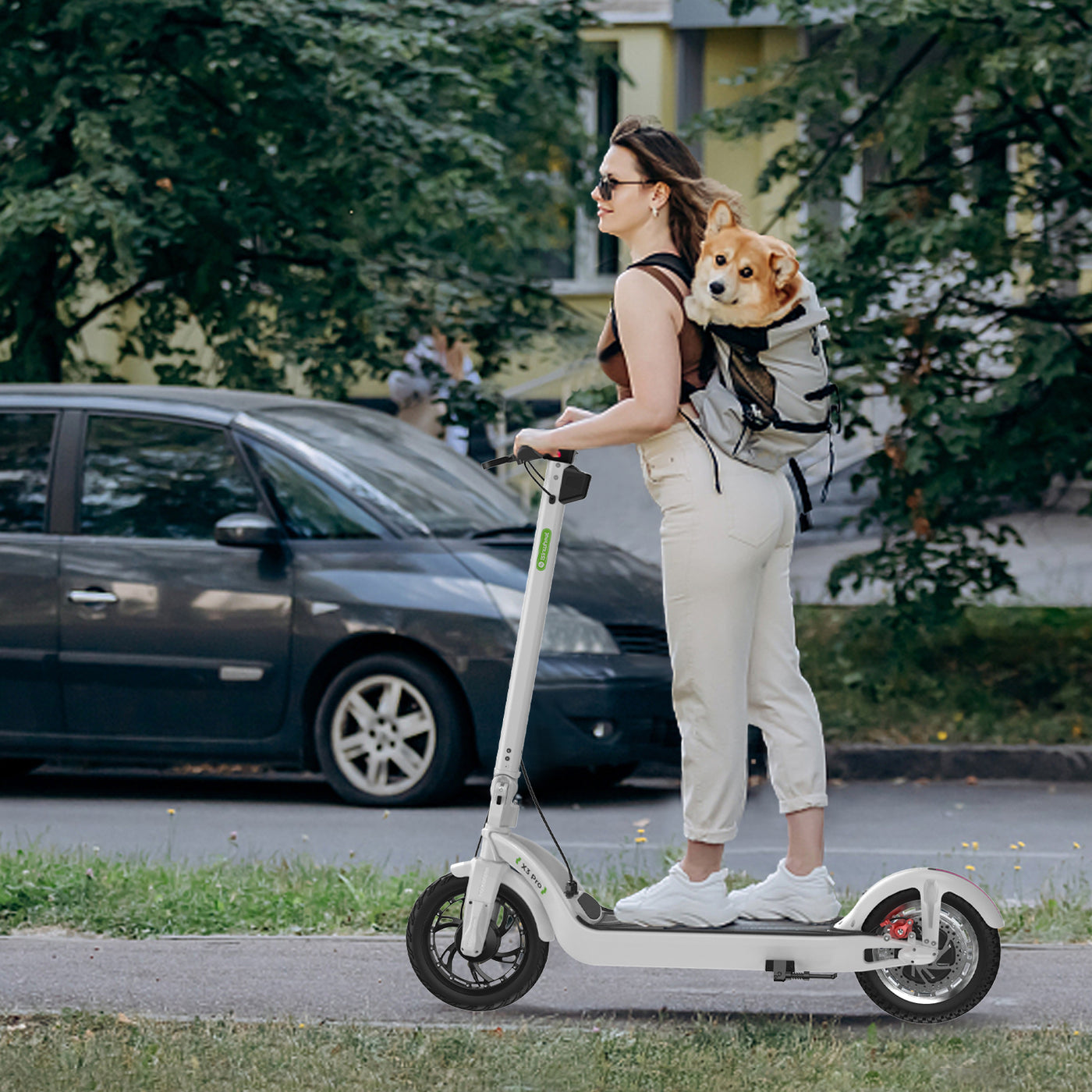 X3Pro Smart Commuting Electric Scooter 1200W Isinwheel