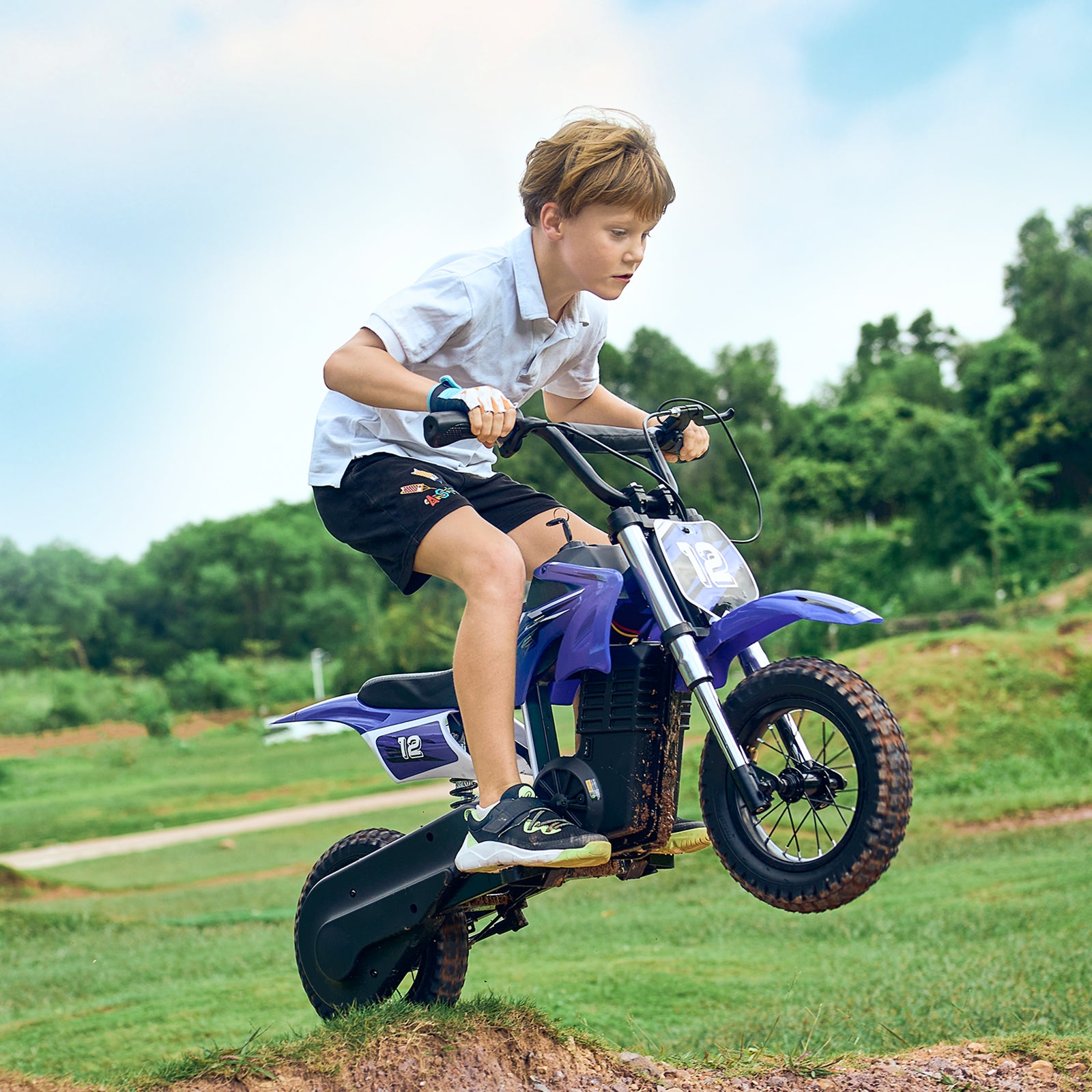 Child Best Dirt Bike For 10 Year Old Beginner ISinwheel A12