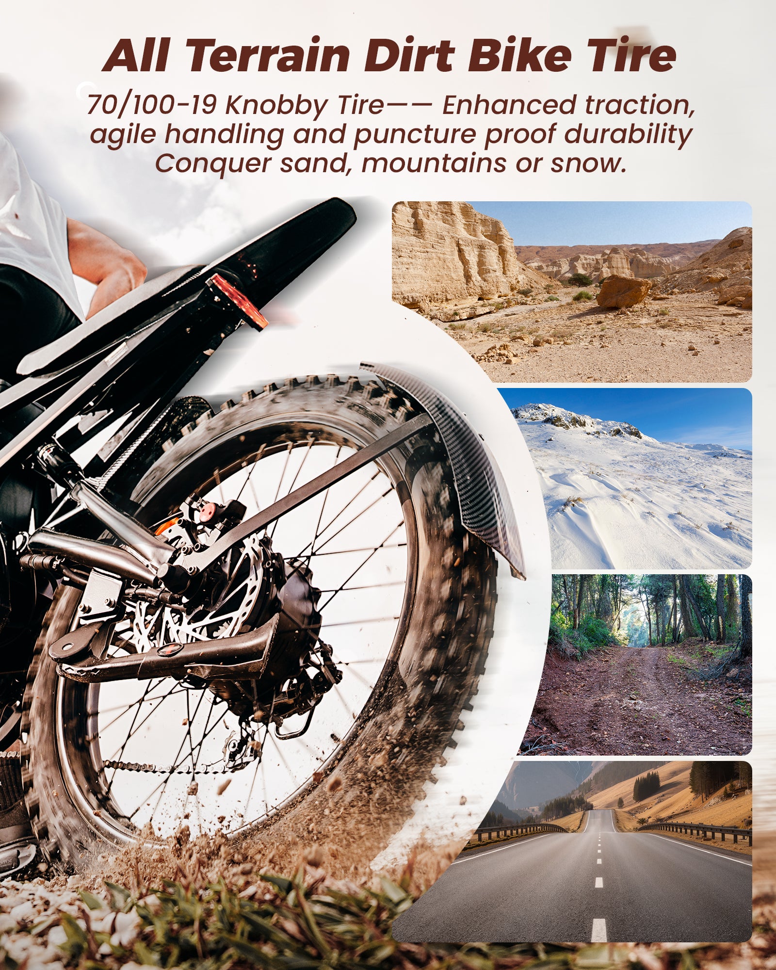 R8 Electric Dirt Bike for Adults 35 MPH & 150 Miles